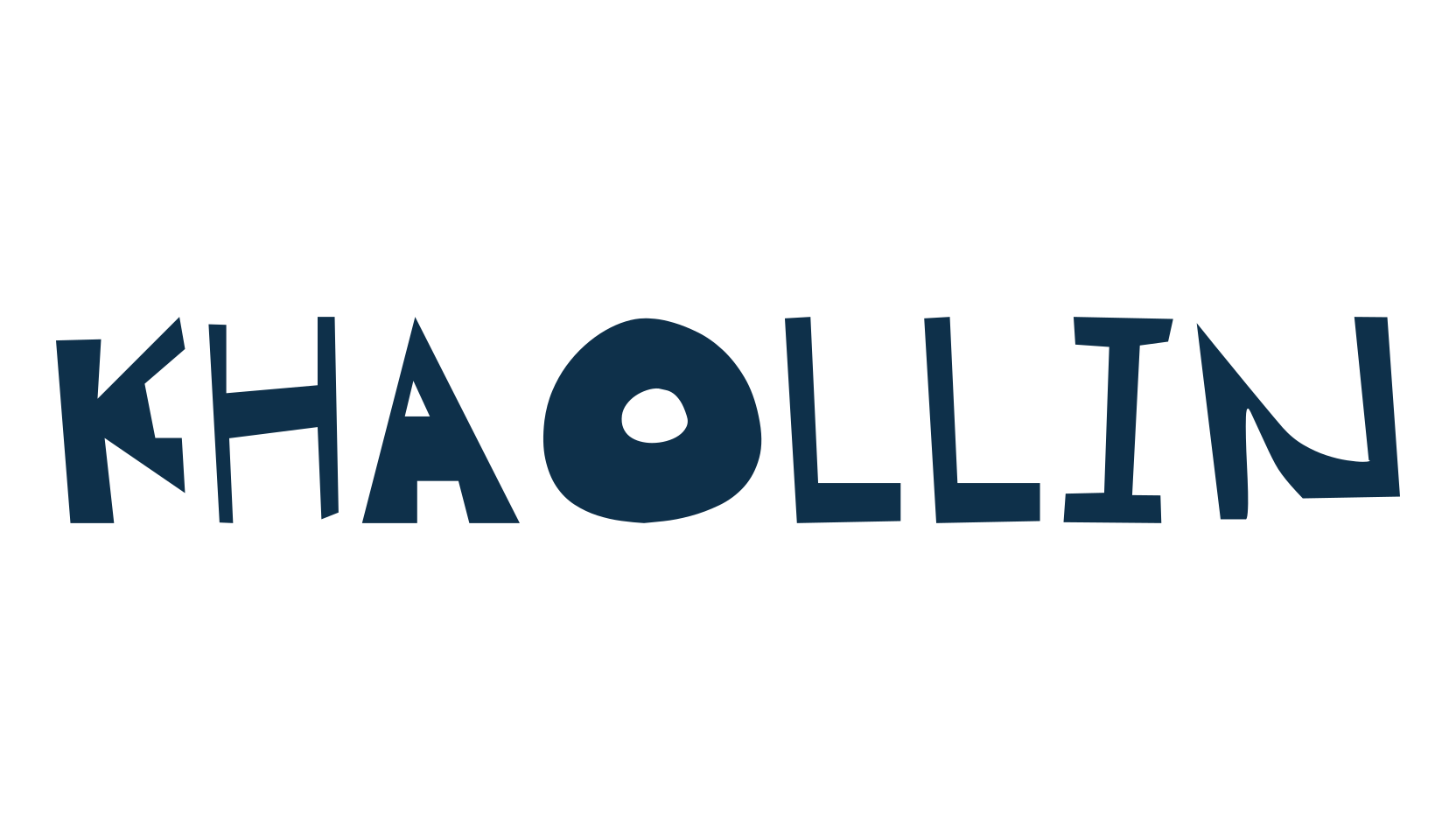 Khaollin, fancy cartoon decorative font preview