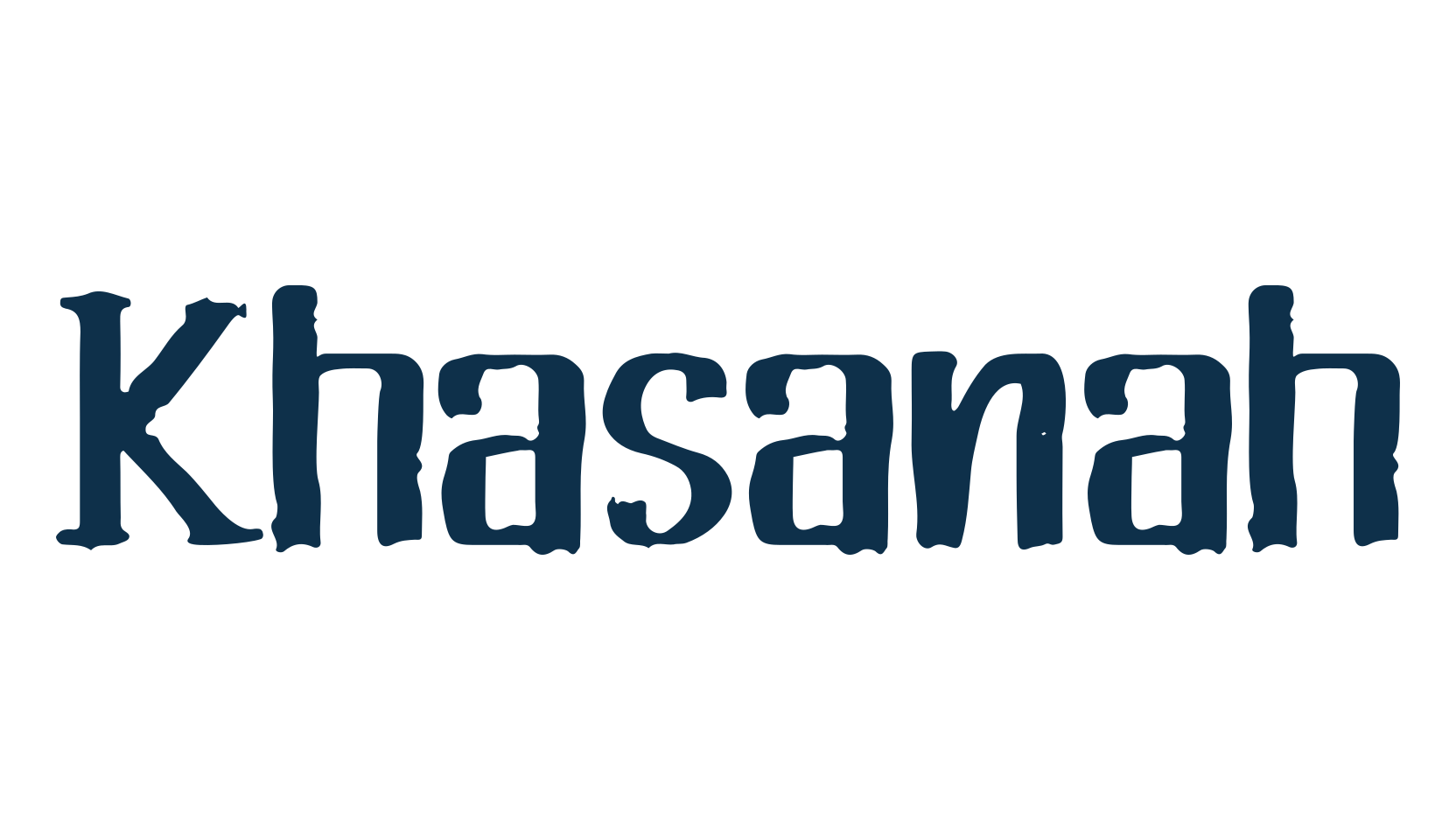 Khasanah, various font preview