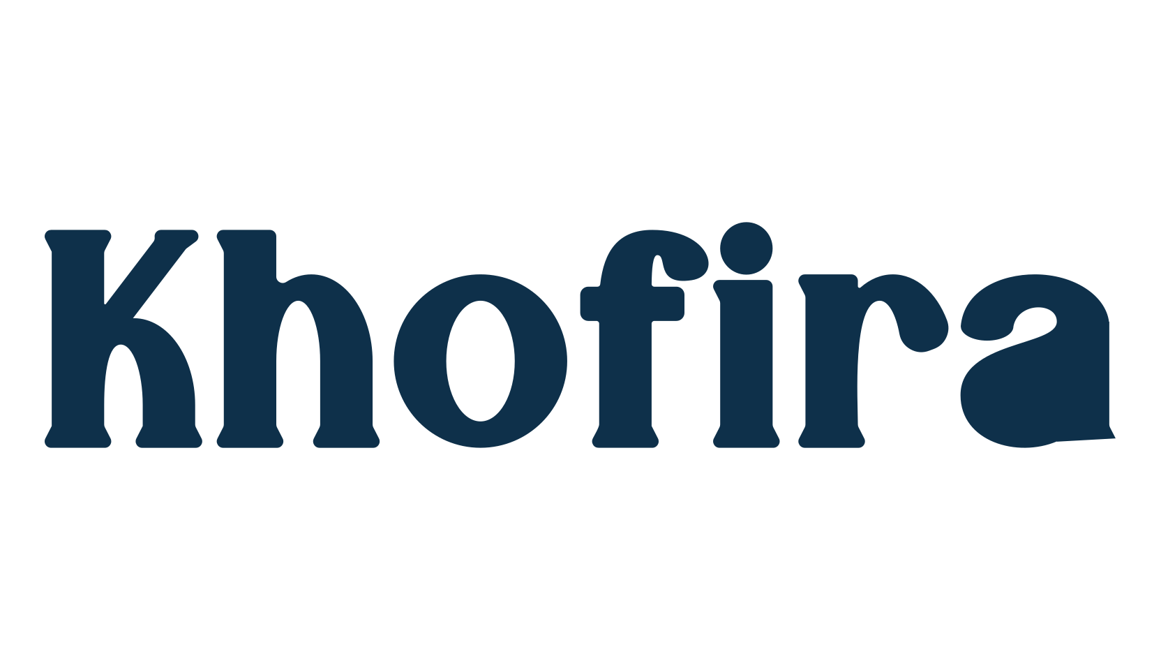 Khofira, basic serif font preview