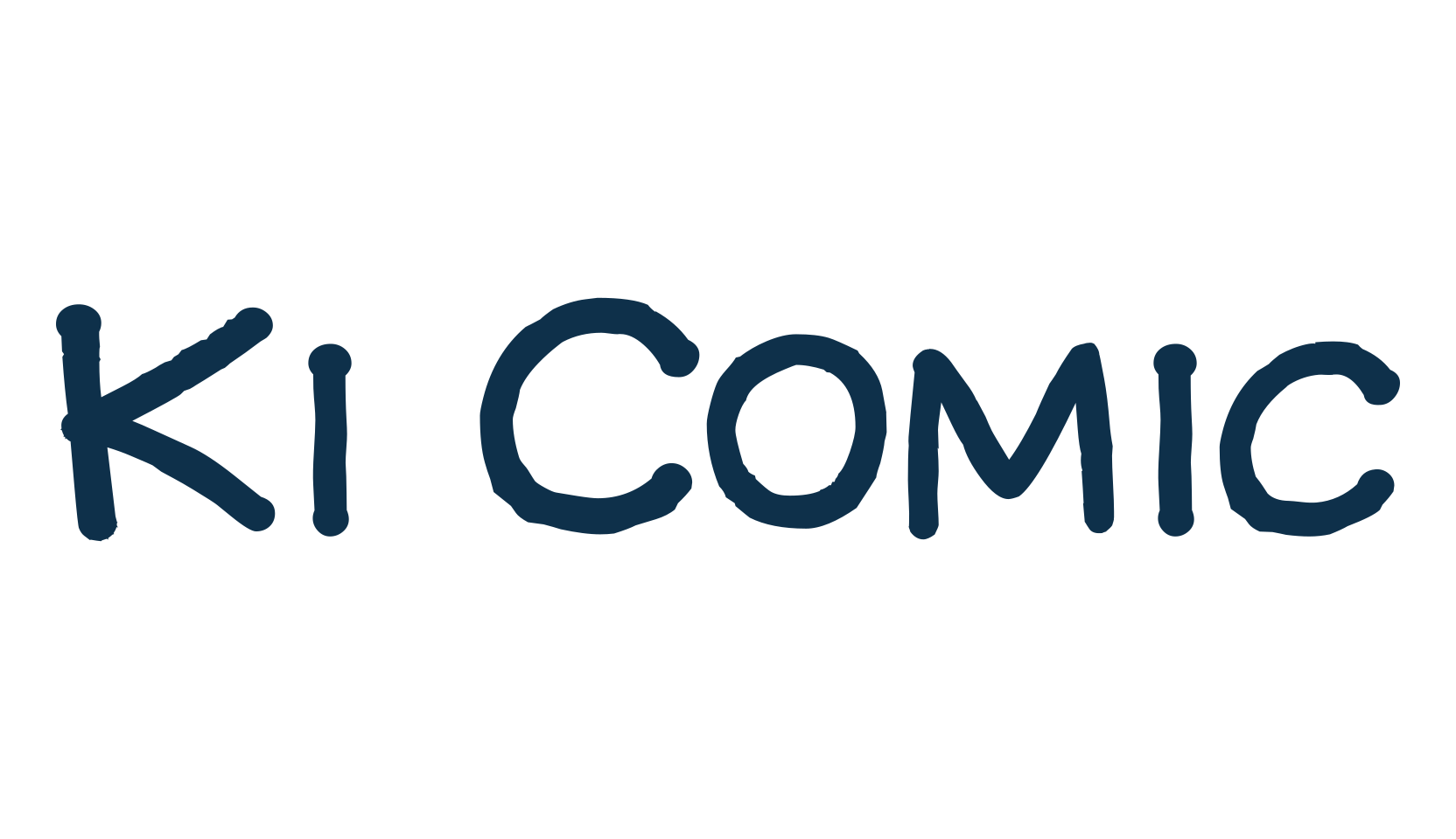Ki Comic, cartoon font preview