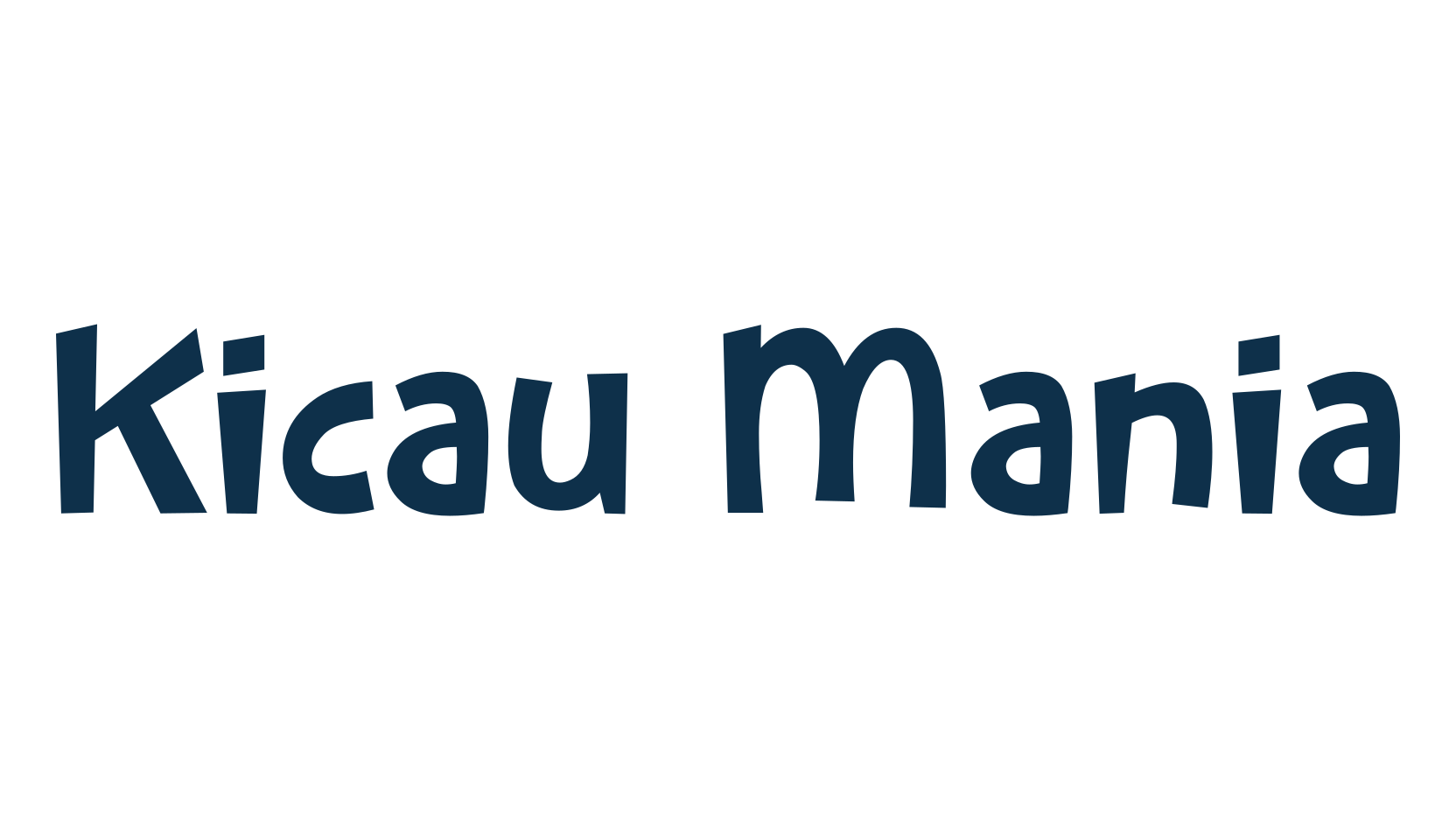 Kicau Mania, fancy cartoon decorative font preview