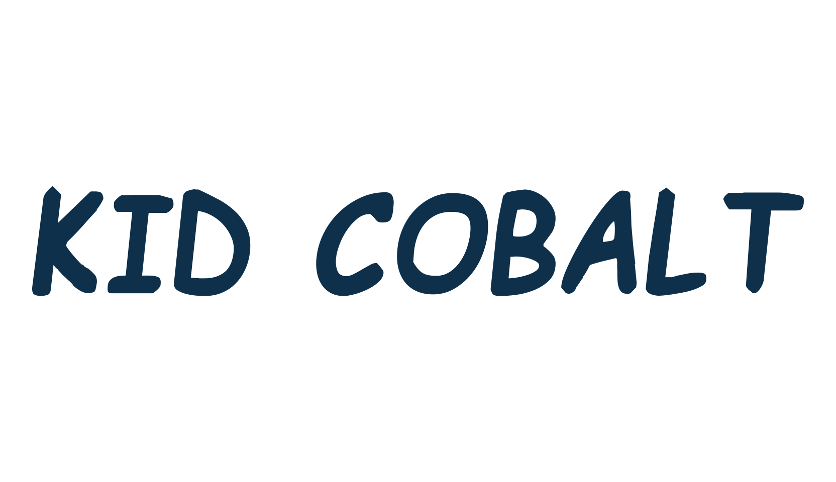 Kid Cobalt, fancy cartoon decorative comic font preview