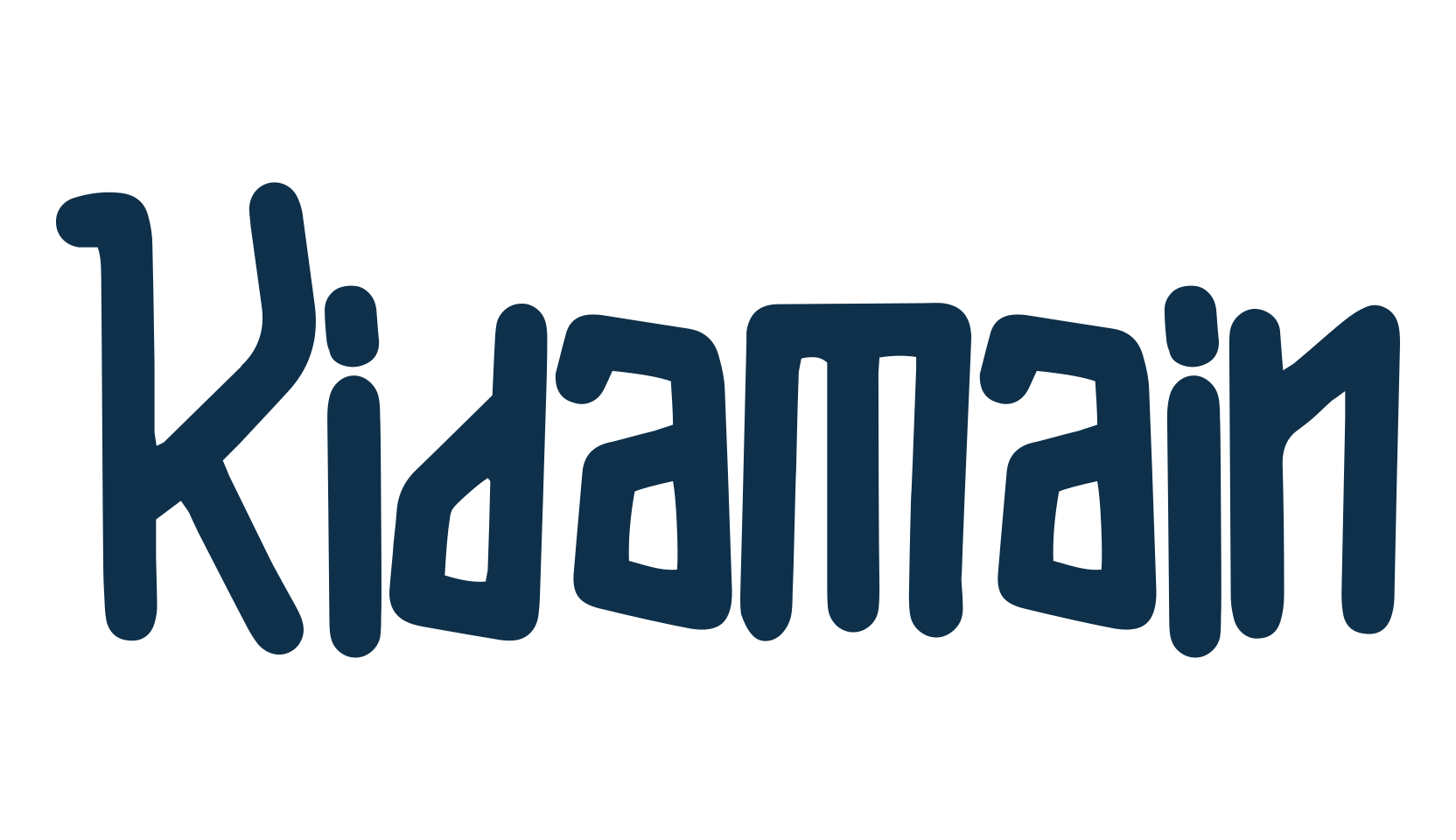 Kidamain, various font preview