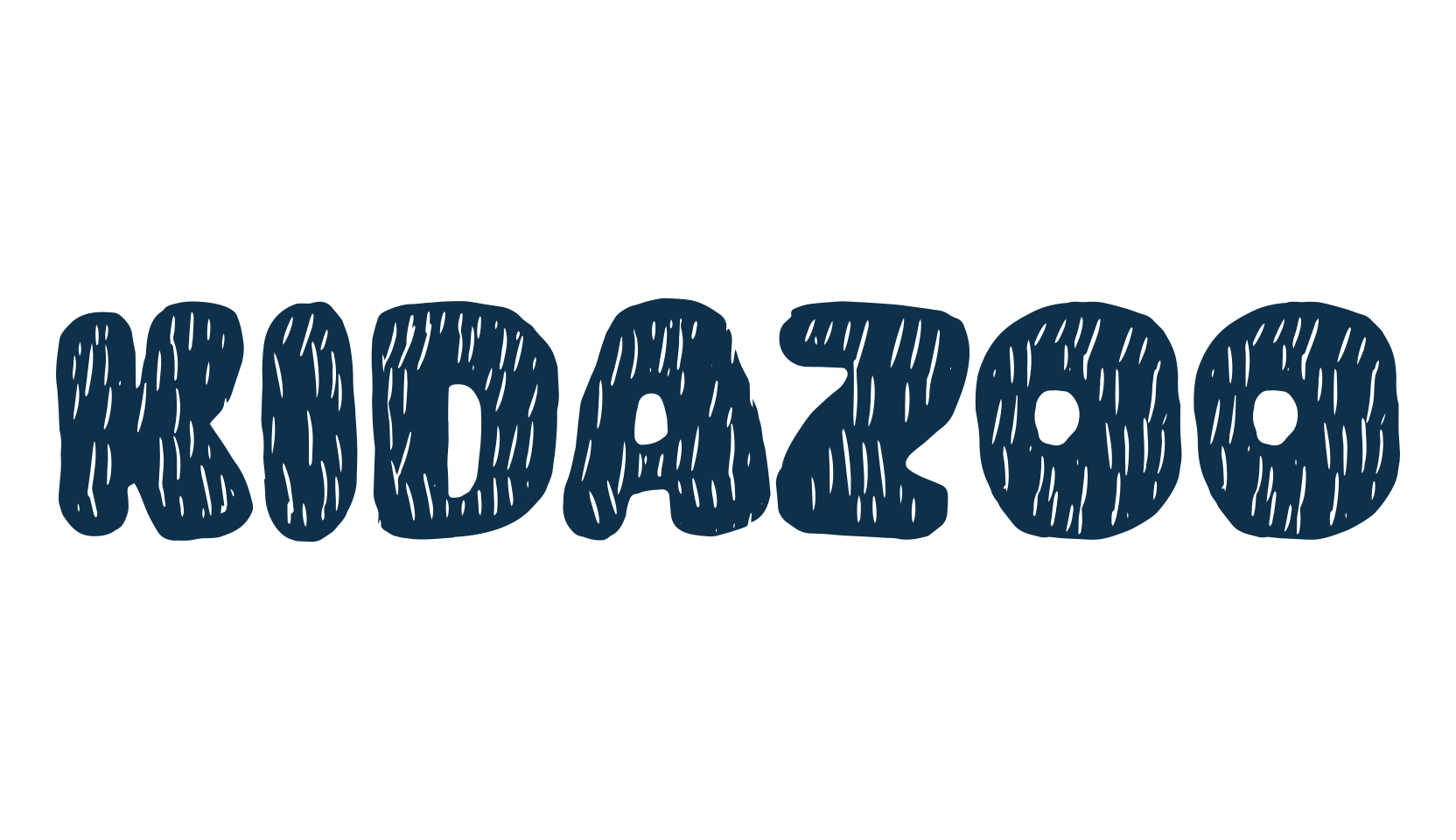 Kidazoo, cartoon font preview