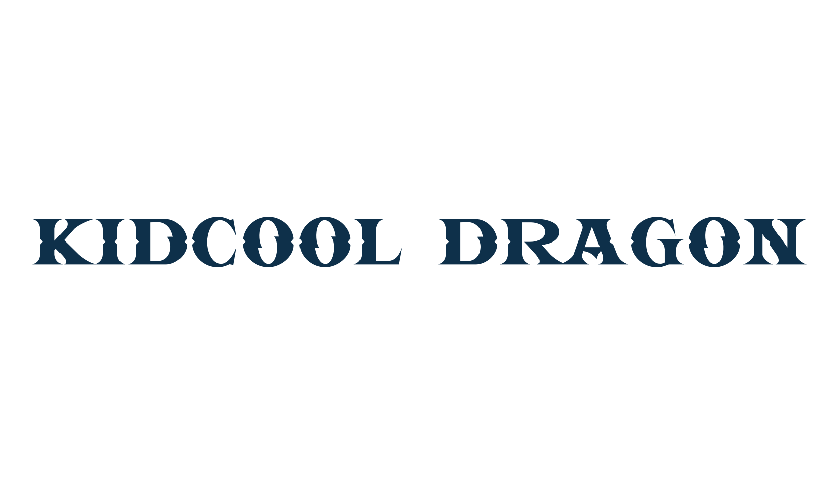 Kidcool Dragon, fancy various gothic font preview