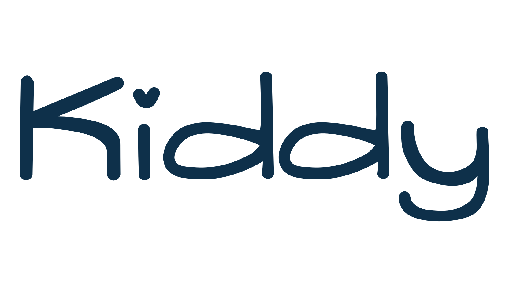 Kiddy, script handwritten fancy decorative calligraphy font preview