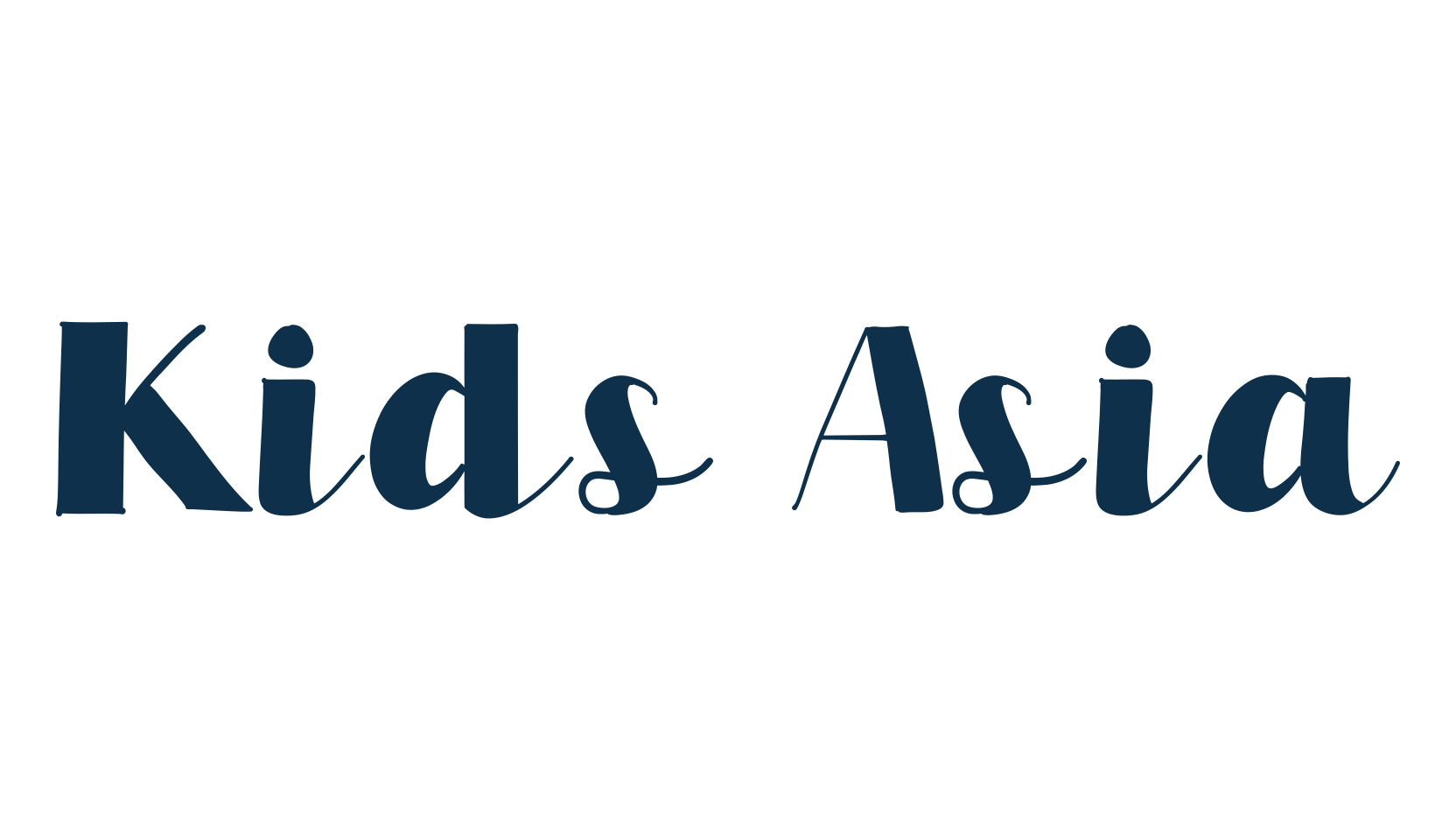 Kids Asia, fancy various decorative script calligraphy font preview