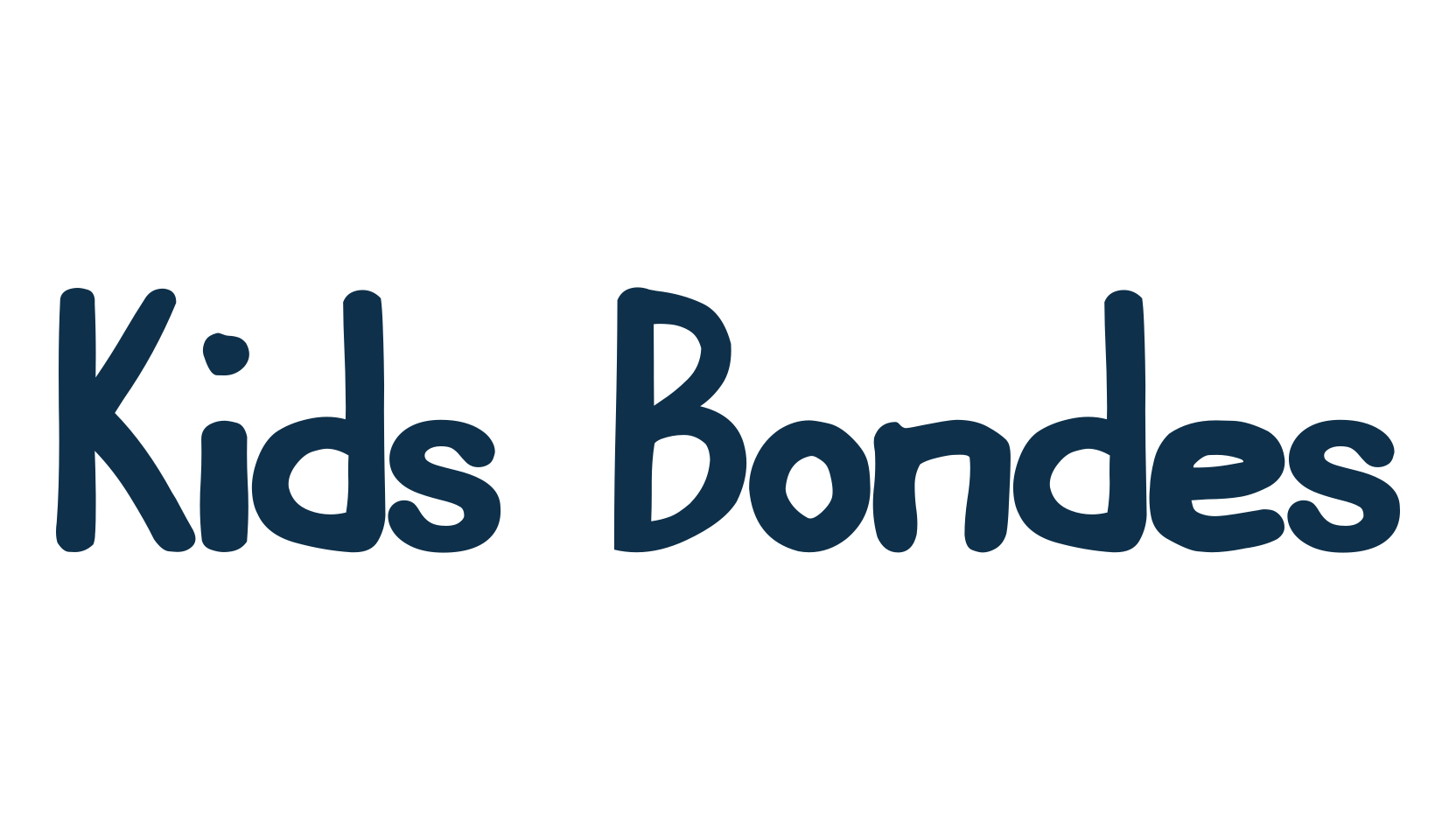 Kids Bondes, fancy cartoon decorative comic font preview
