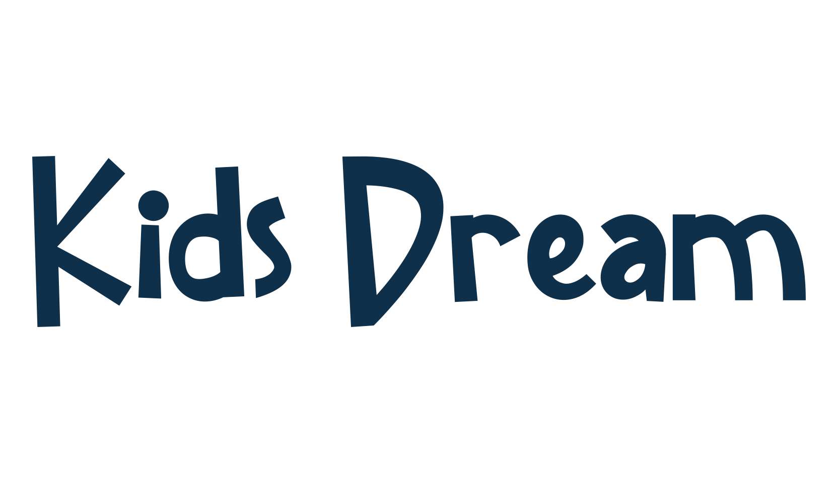 Kids Dream, fancy cartoon decorative font preview