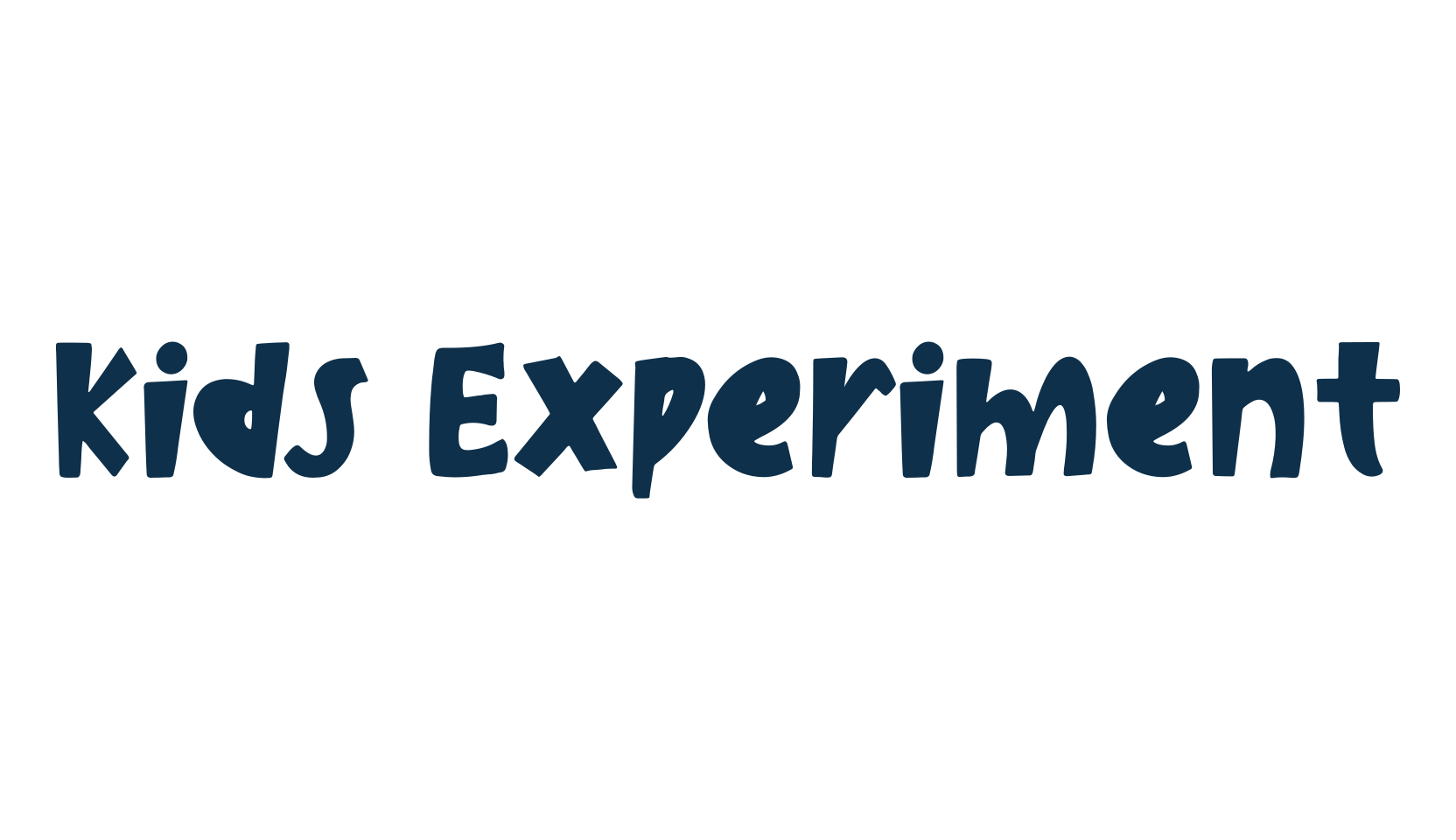 Kids Experiment, fancy cartoon decorative font preview