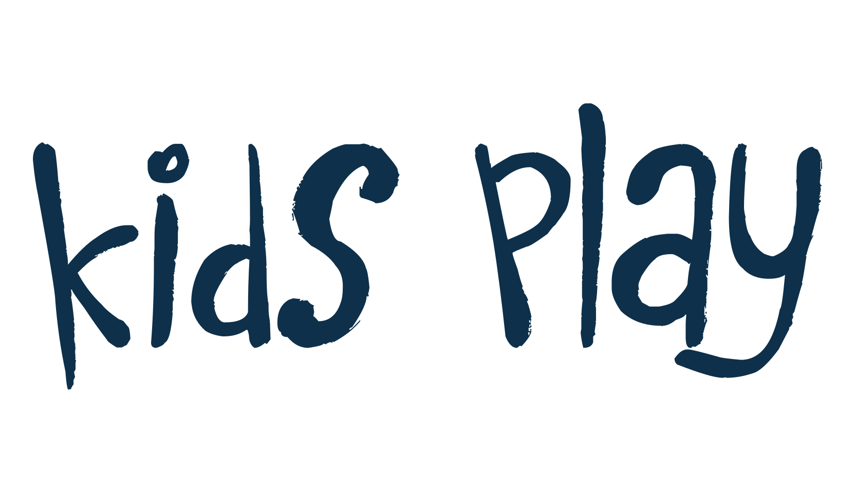 Kids Play (kids-play), cartoon font preview