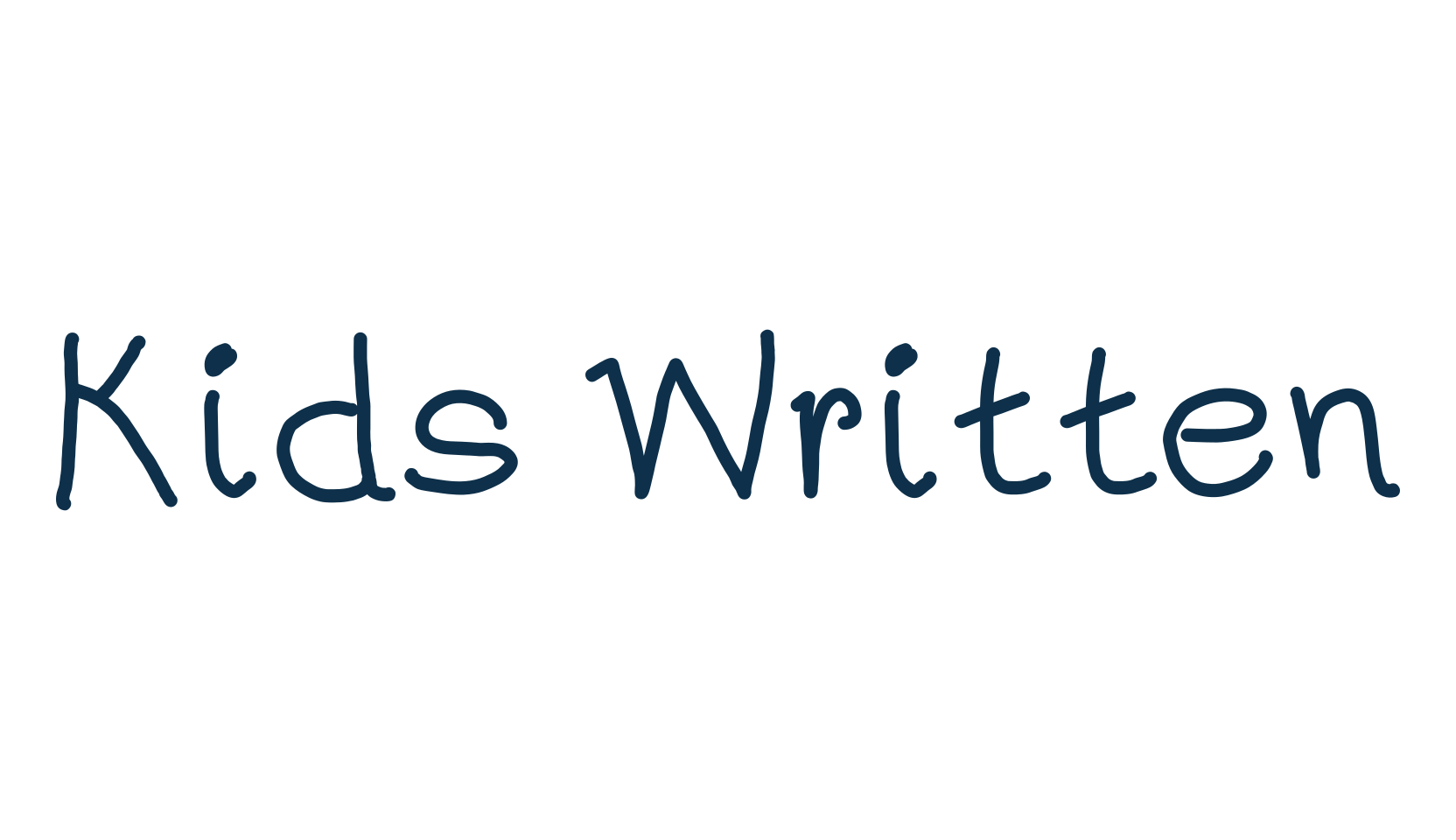 Kids Written, script handwritten fancy decorative calligraphy font preview