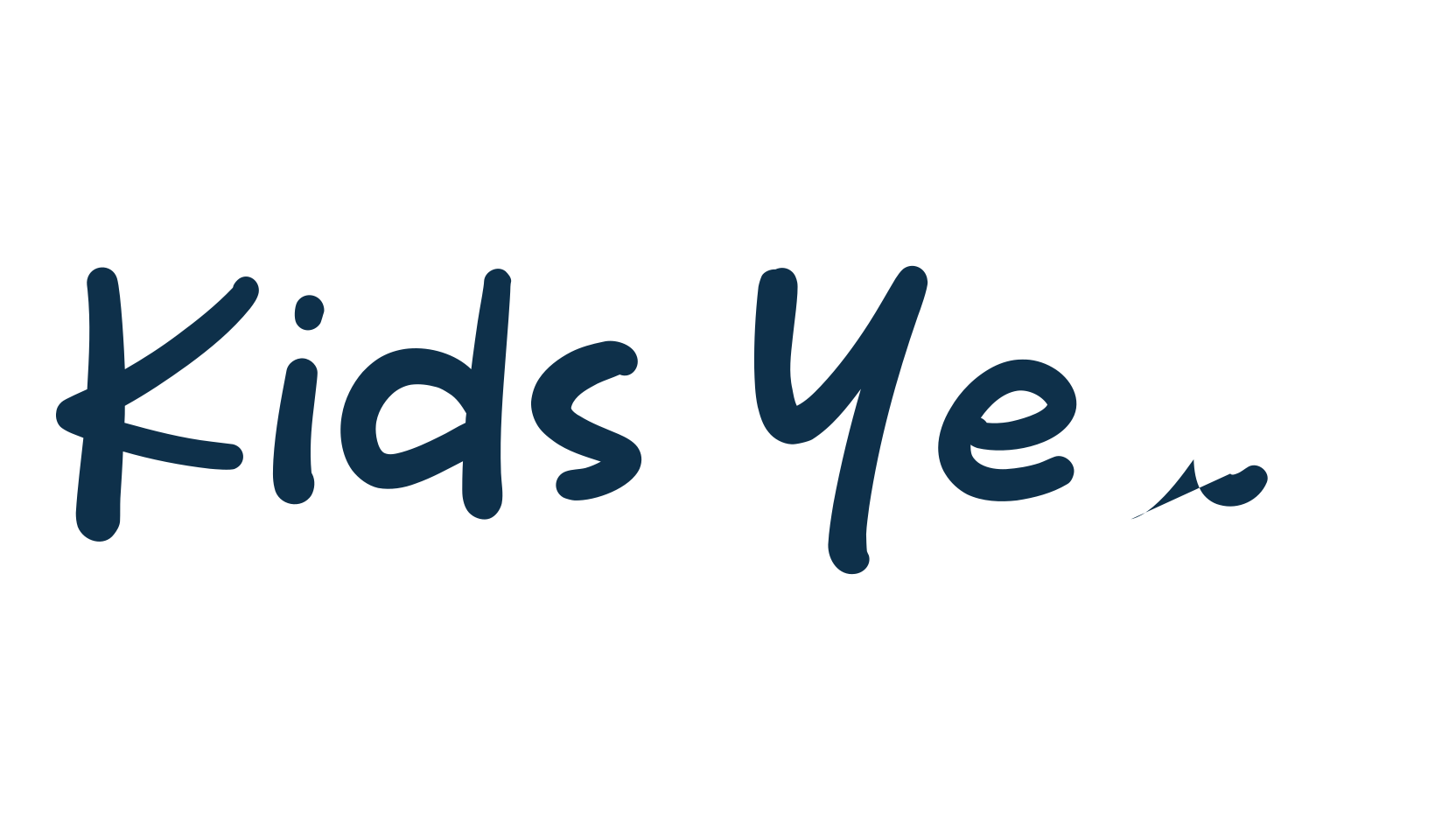 Kids Year, script handwritten fancy decorative calligraphy font preview