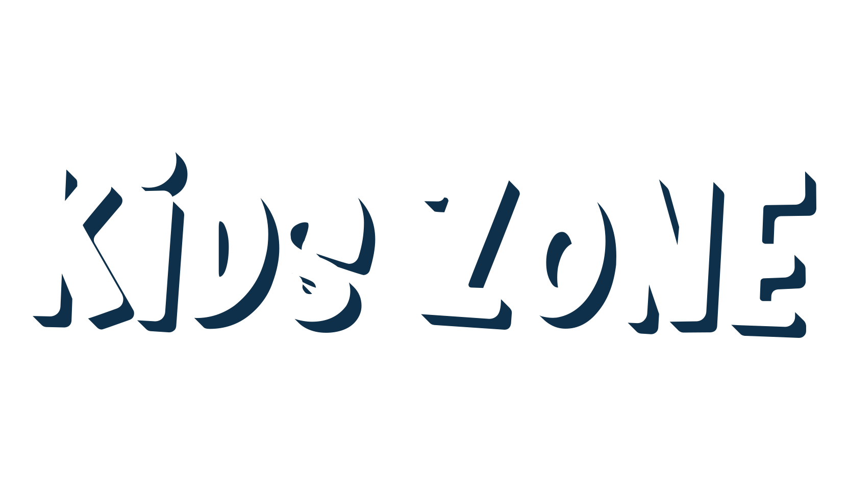 Kids Zone, cartoon font preview