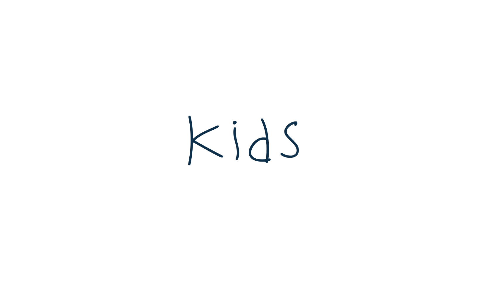 Kids, handwriting font preview