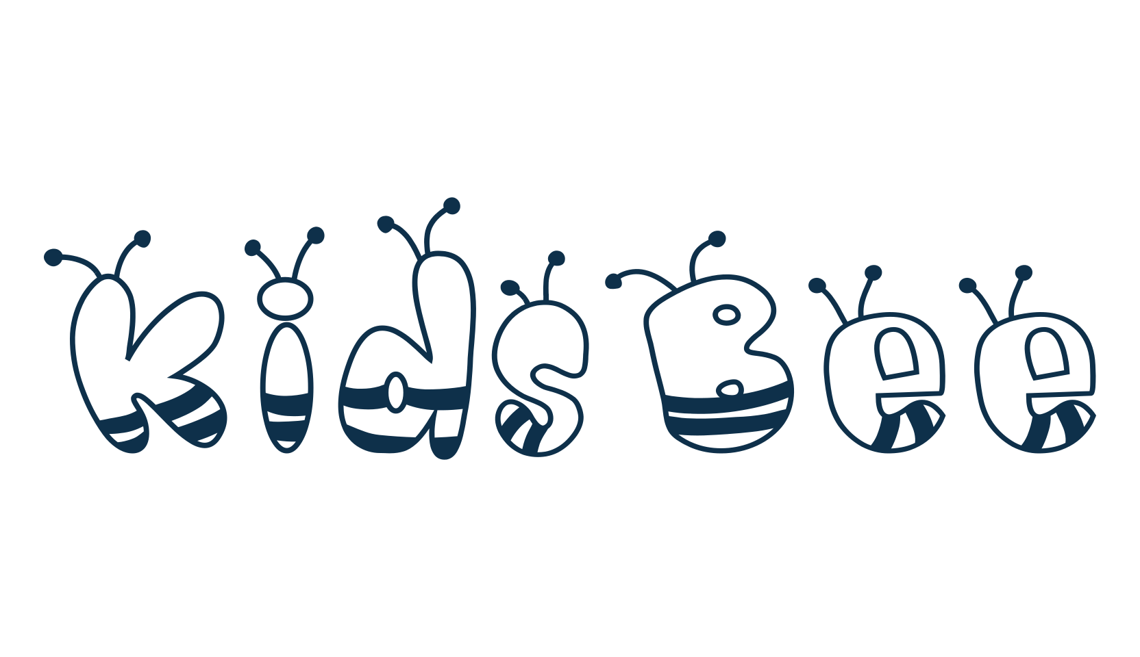 KidsBee, decorative font preview