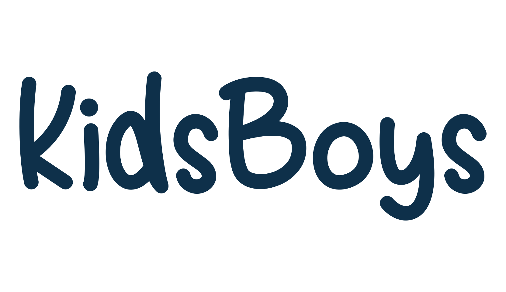 KidsBoys, cartoon font preview