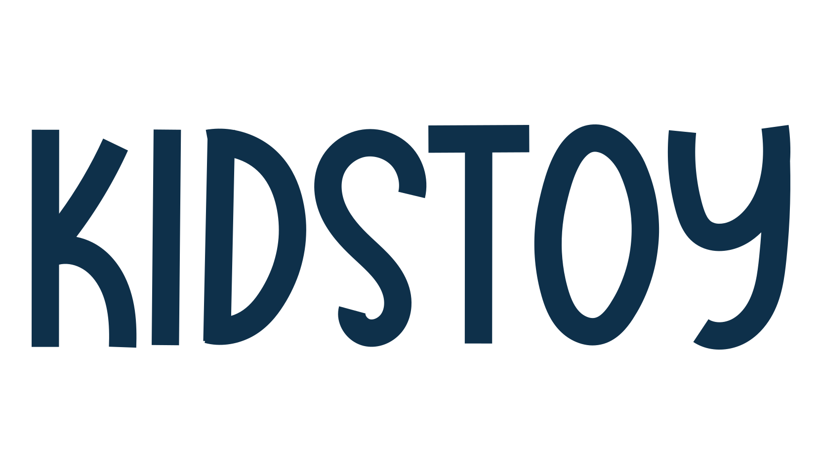Kidstoy, cartoon font preview