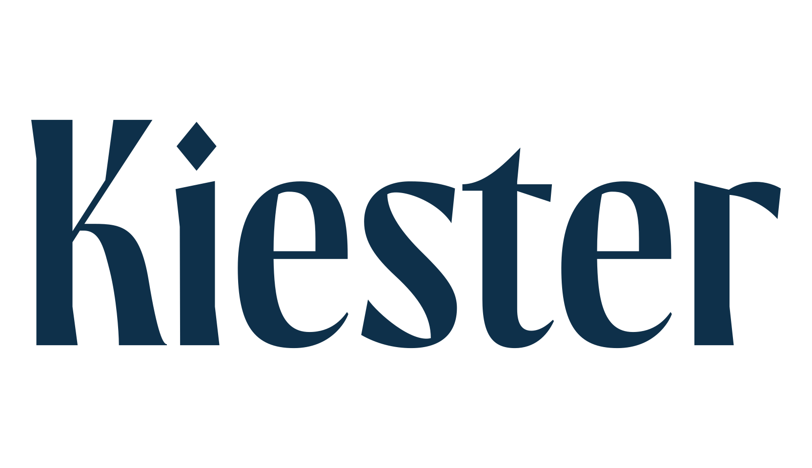 Kiester, basic serif font preview