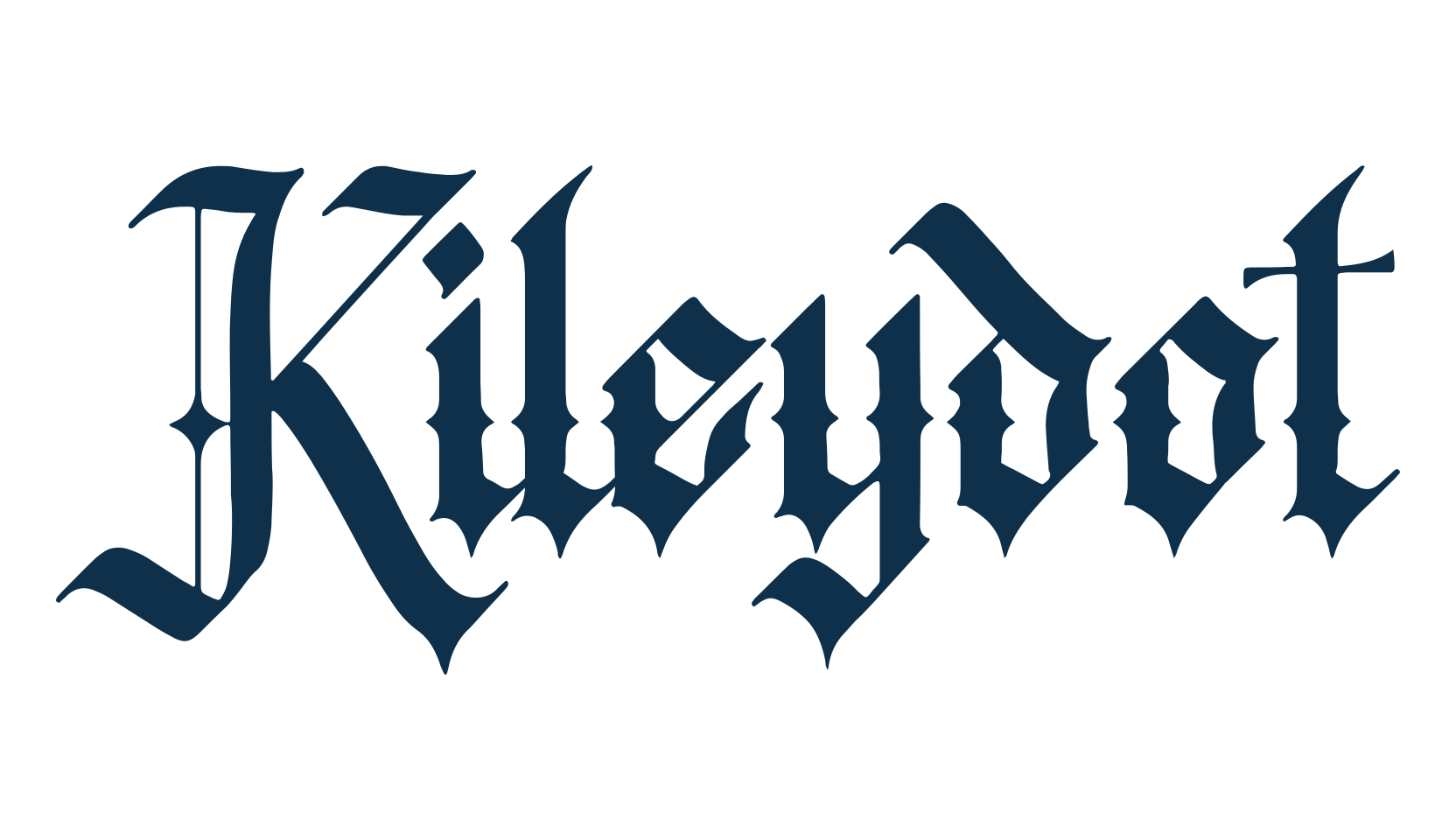 Kileydot, medieval font preview