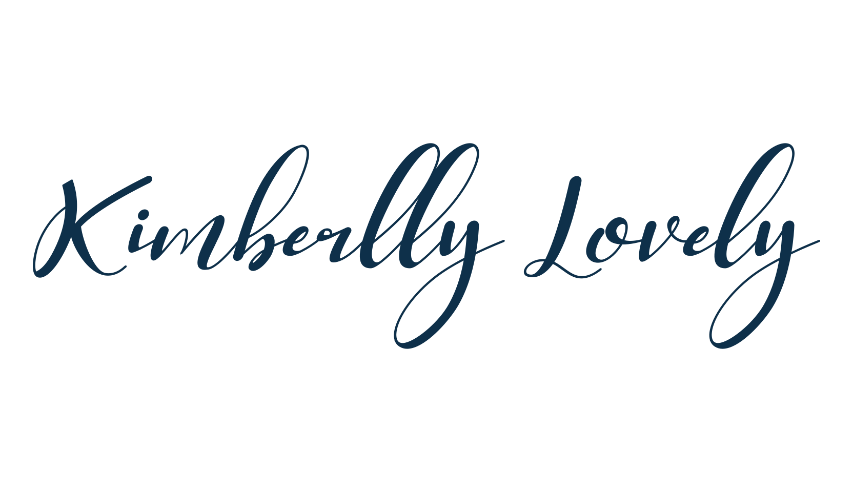 Kimberlly Lovely, script calligraphy fancy decorative font preview