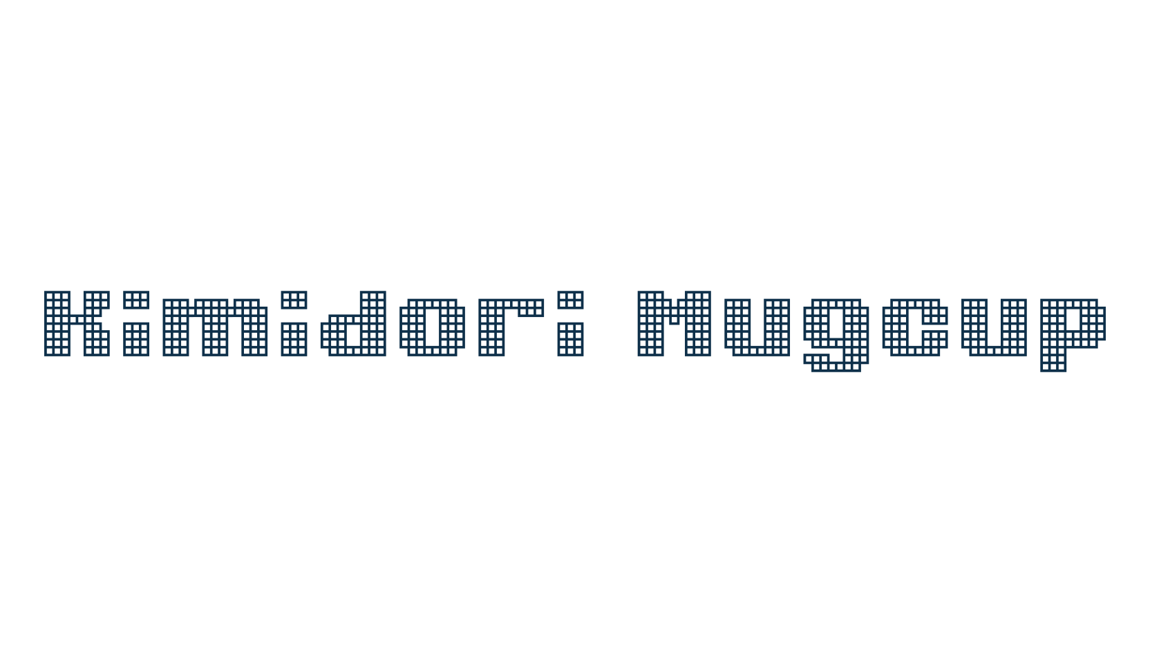 Kimidori Mugcup, various font preview
