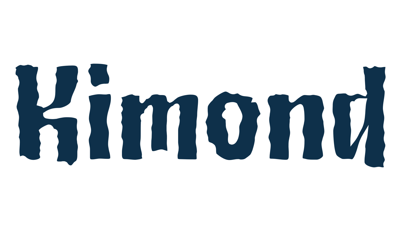 Kimond, fancy decorative font preview