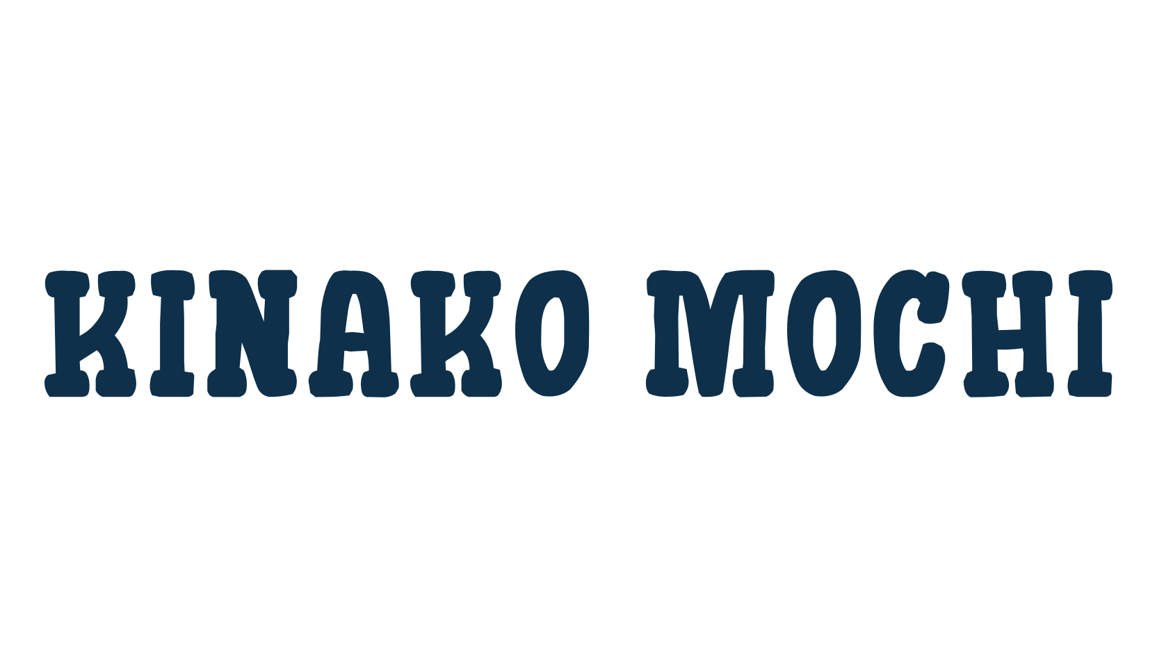 Kinako Mochi, fancy various decorative font preview
