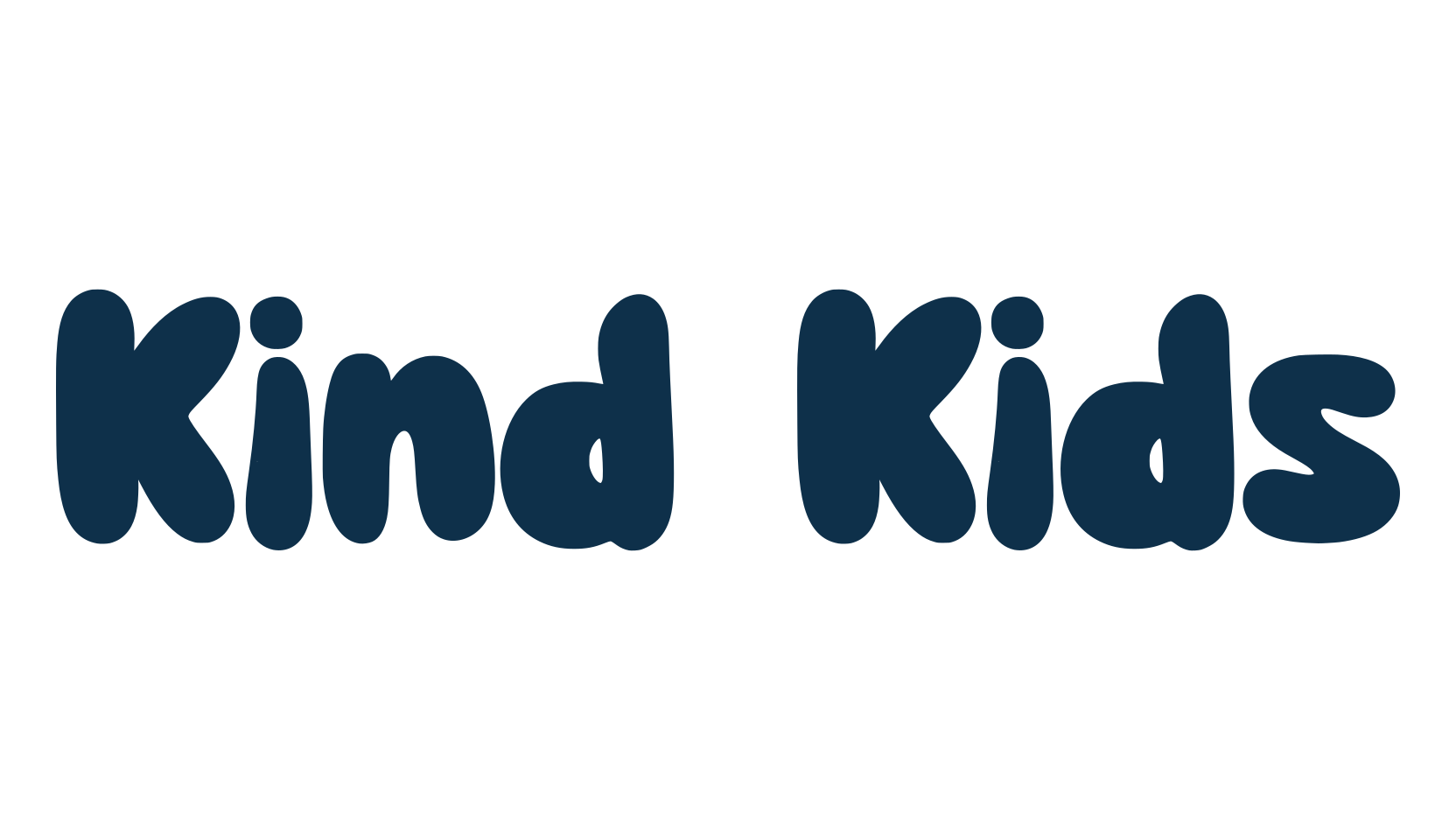 Kind Kids, fancy groovy decorative font preview