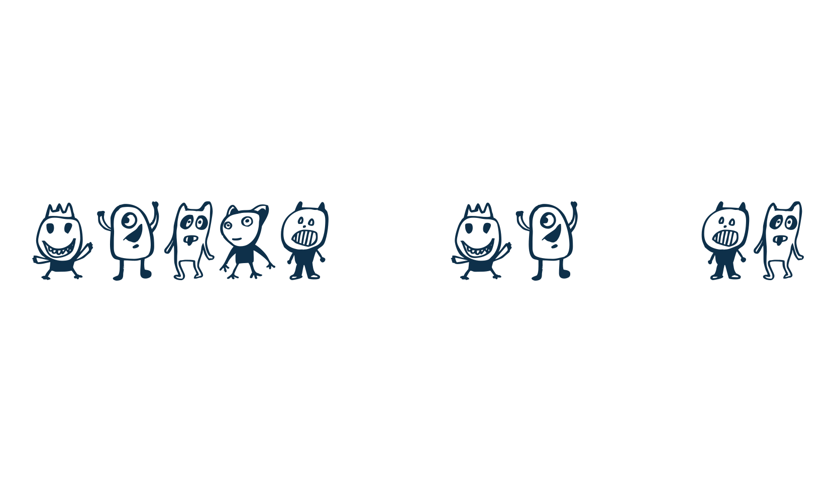 Kinderskizzen, fancy decorative font preview