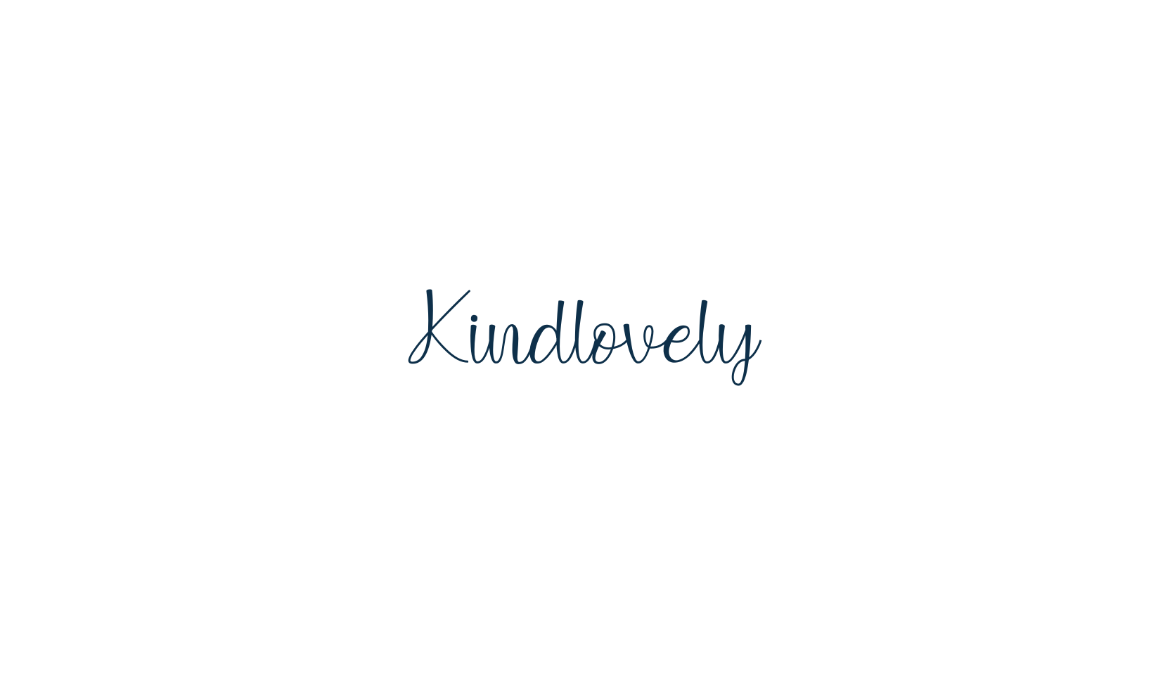 Kindlovely, script calligraphy fancy decorative font preview