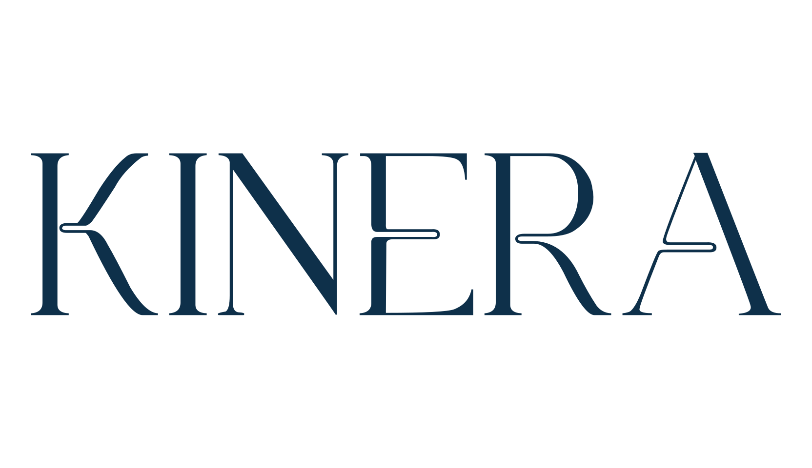 Kinera, serif font preview