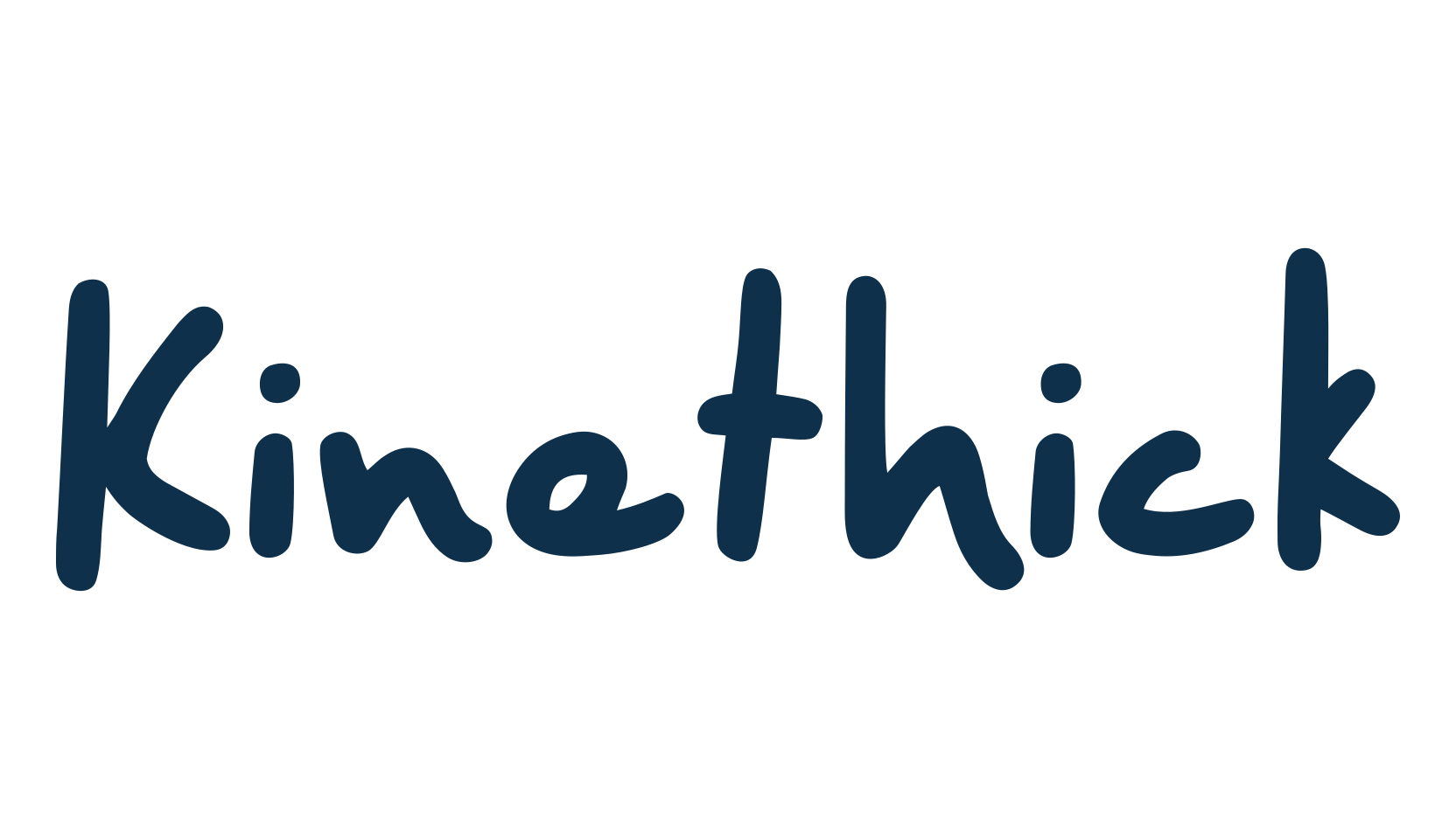 Kinethick, fancy cartoon decorative comic font preview