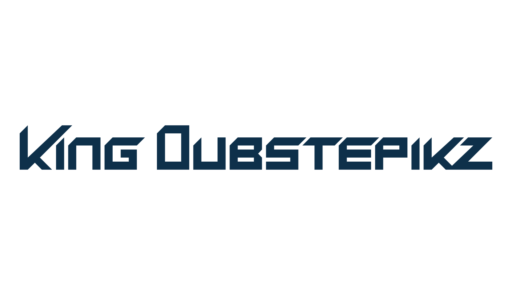 King Dubstepikz, sci-fi font preview