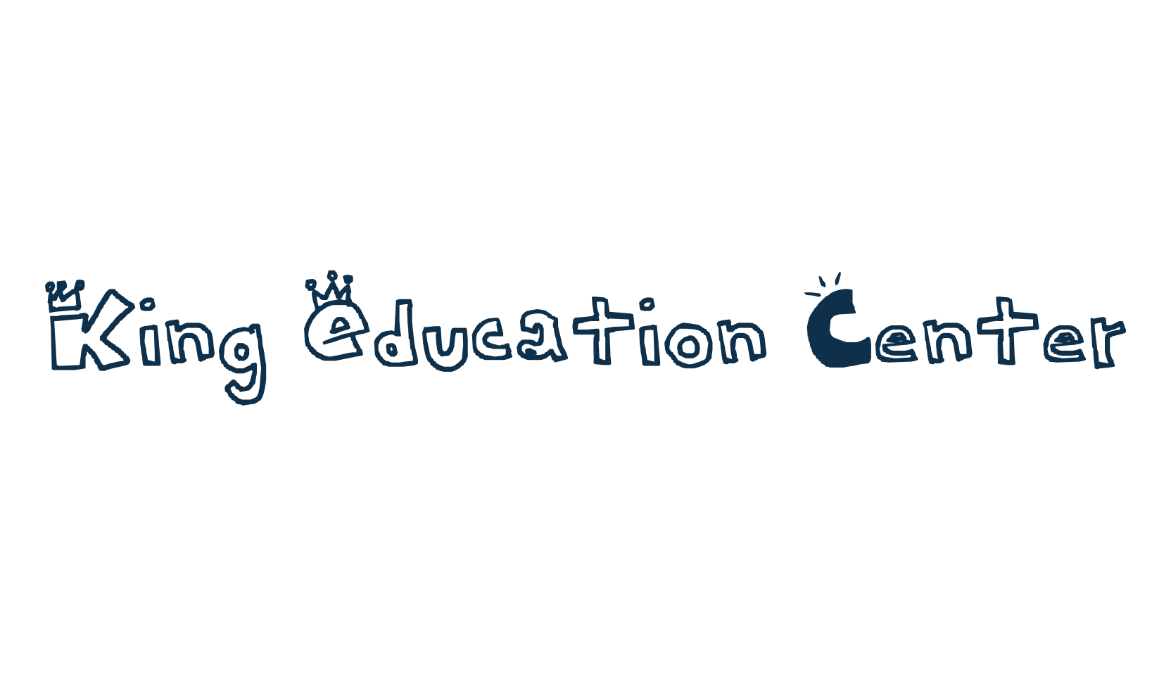 King Education Center, fancy cartoon decorative font preview