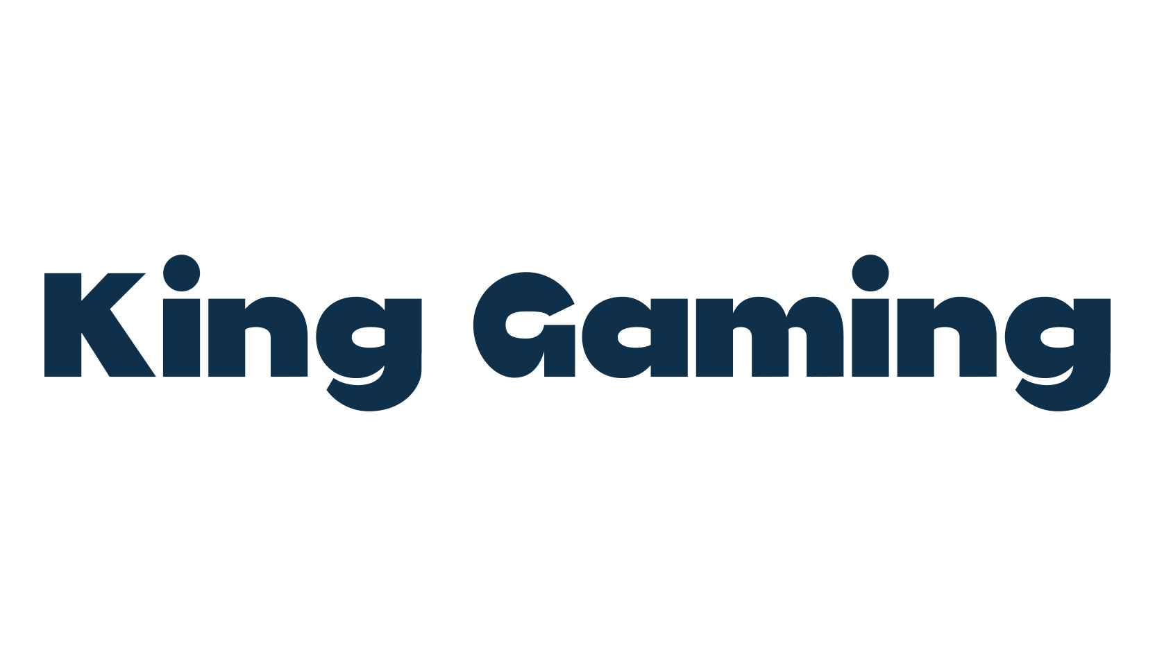 King Gaming, fancy various decorative font preview