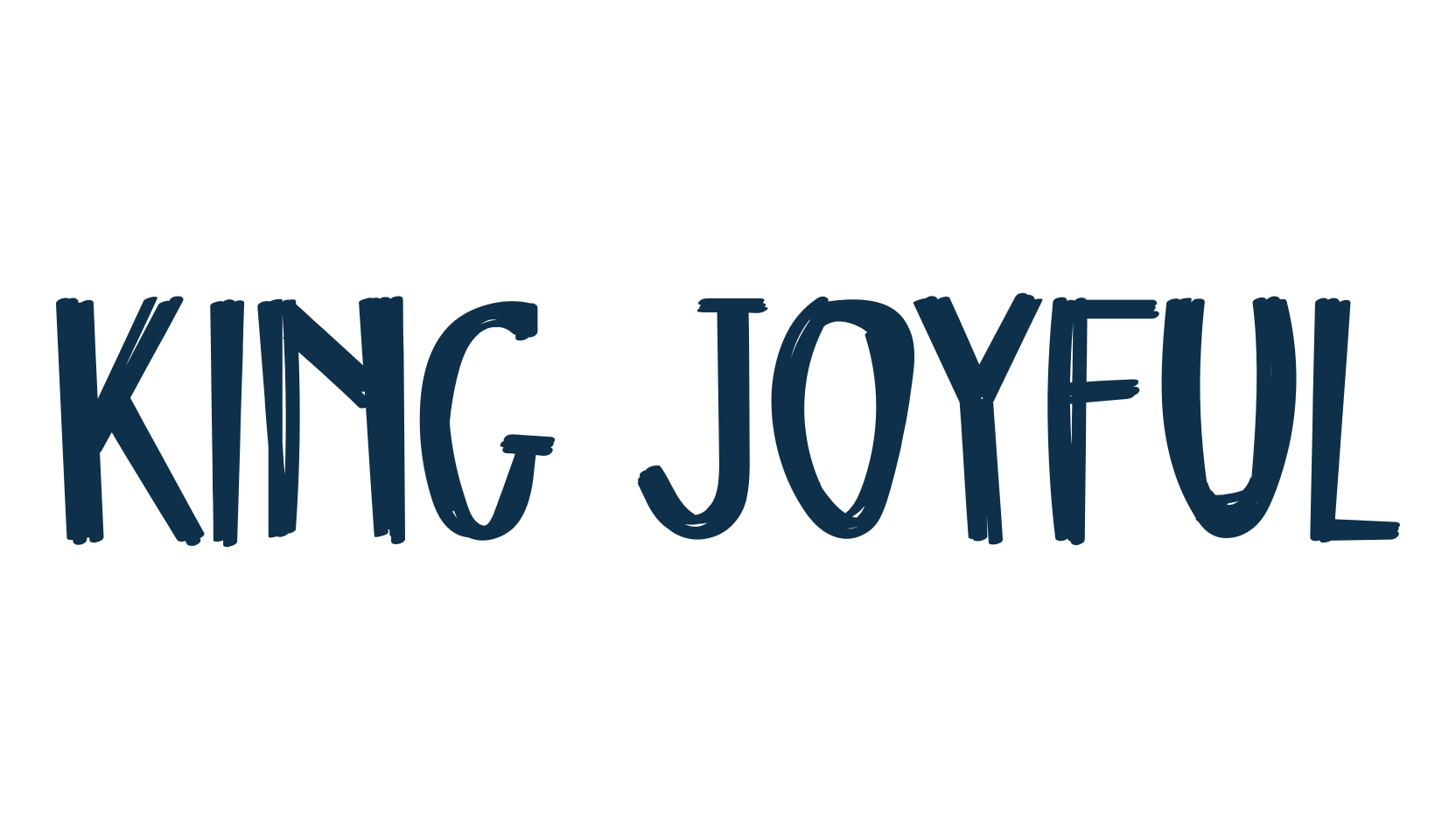 King Joyful, fancy decorative font preview