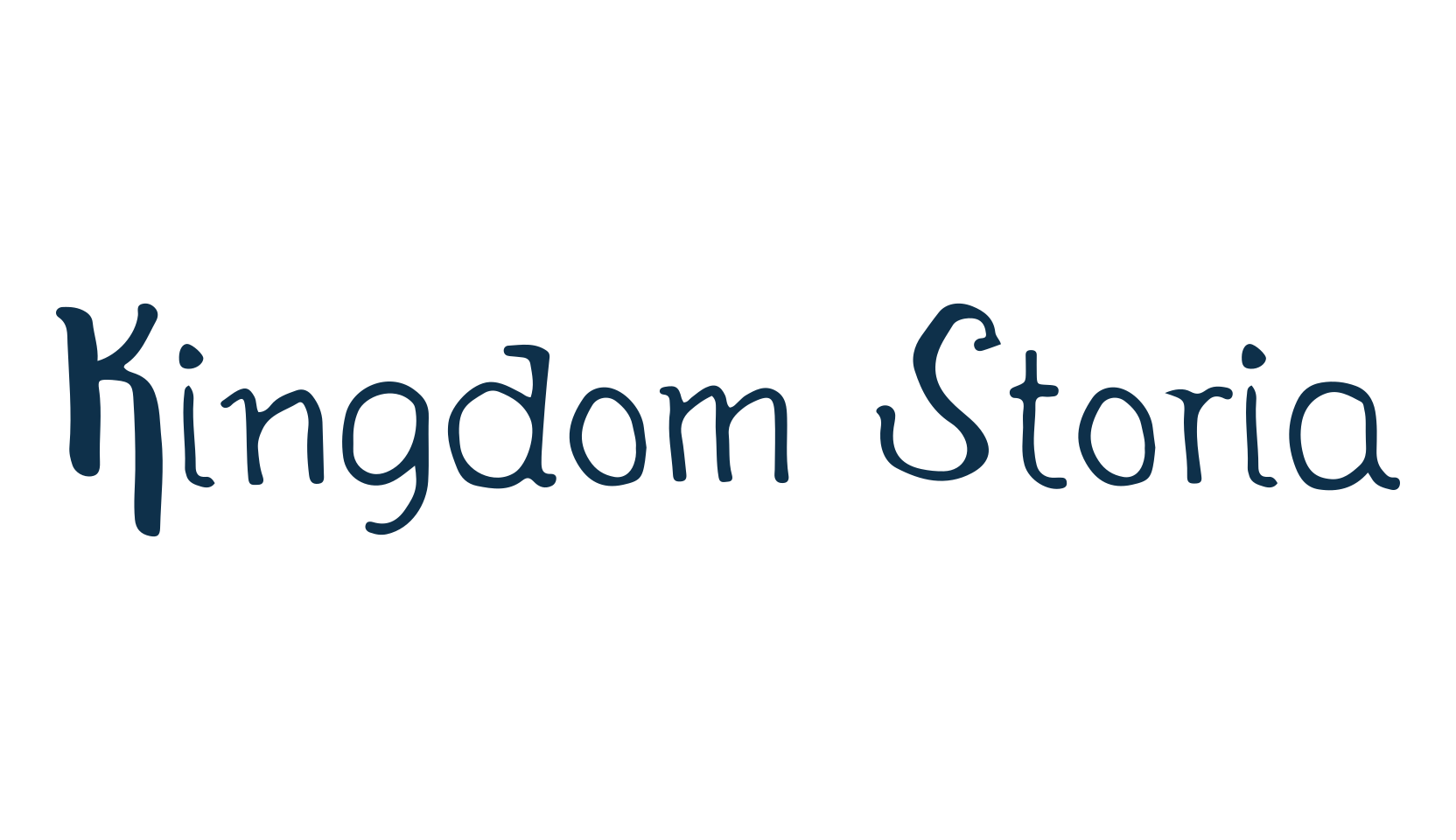 Kingdom Storia, various font preview