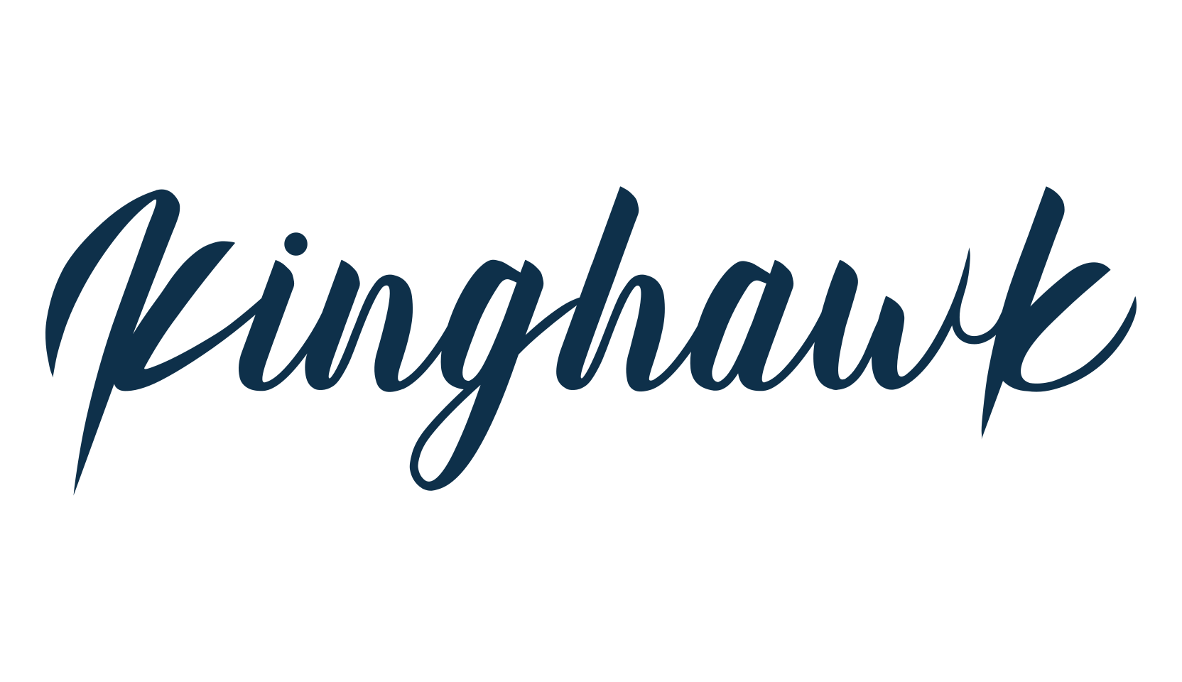 Kinghawk, fancy decorative font preview