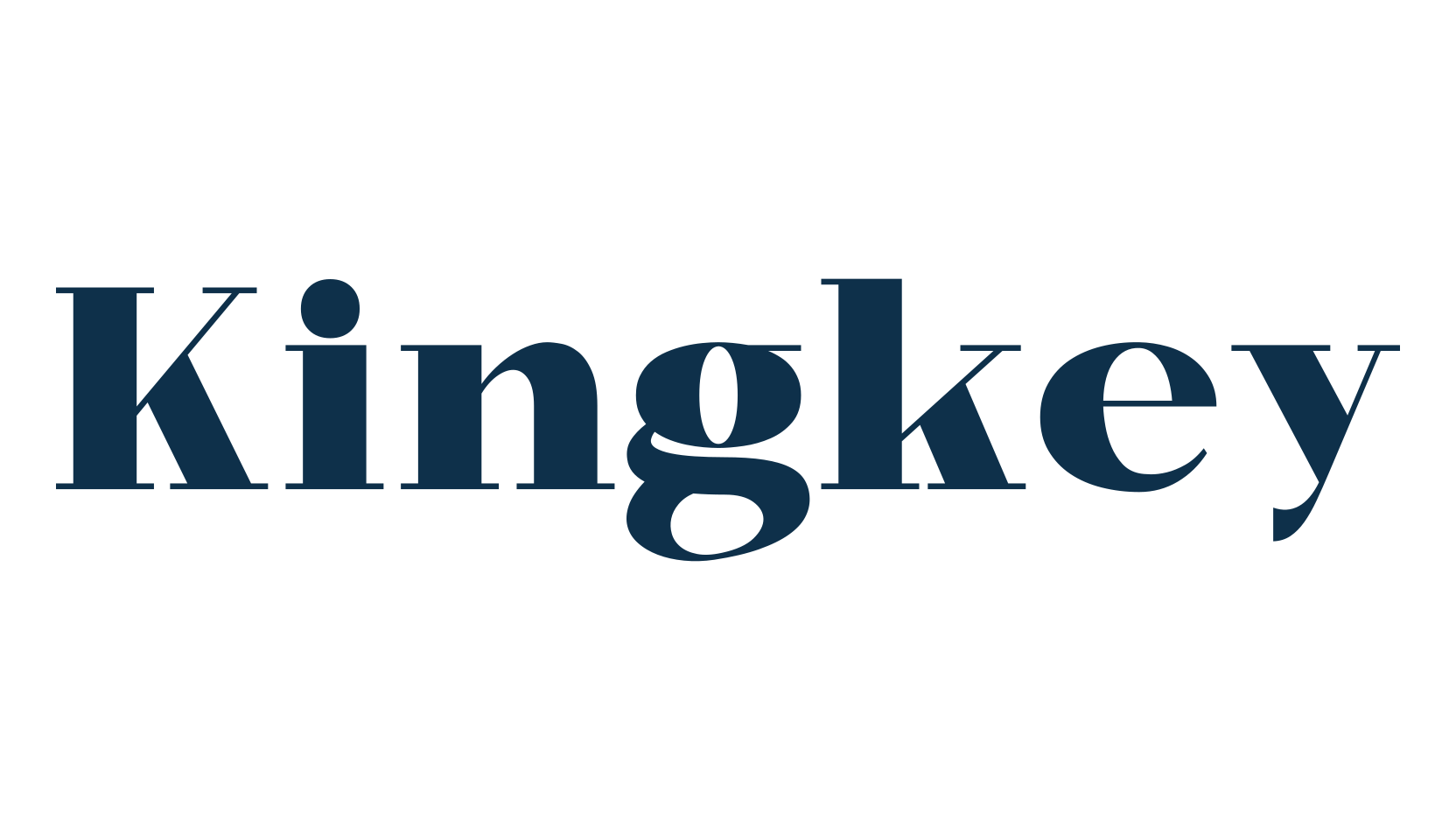 Kingkey, basic serif font preview