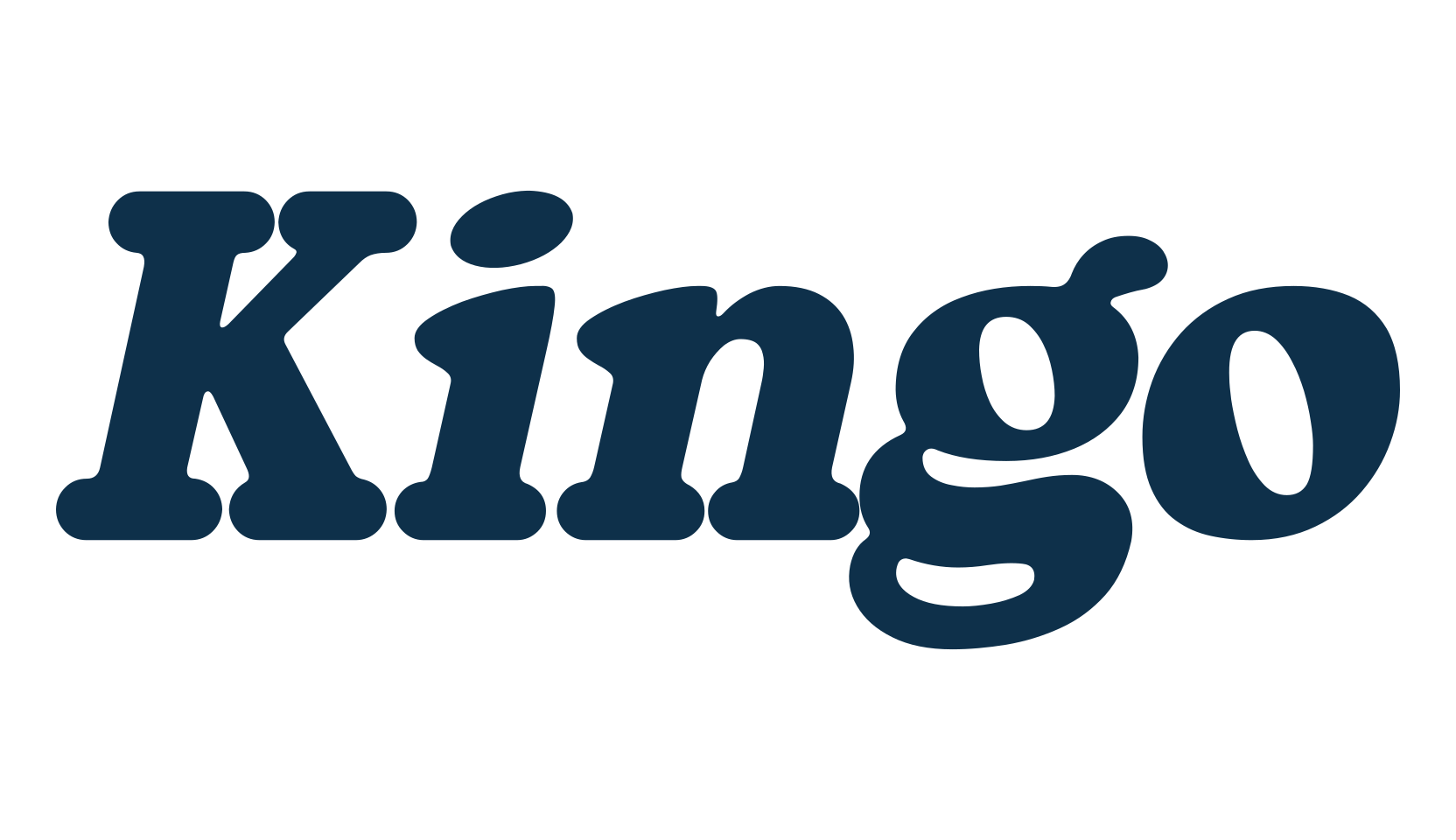 Kingo, basic serif font preview