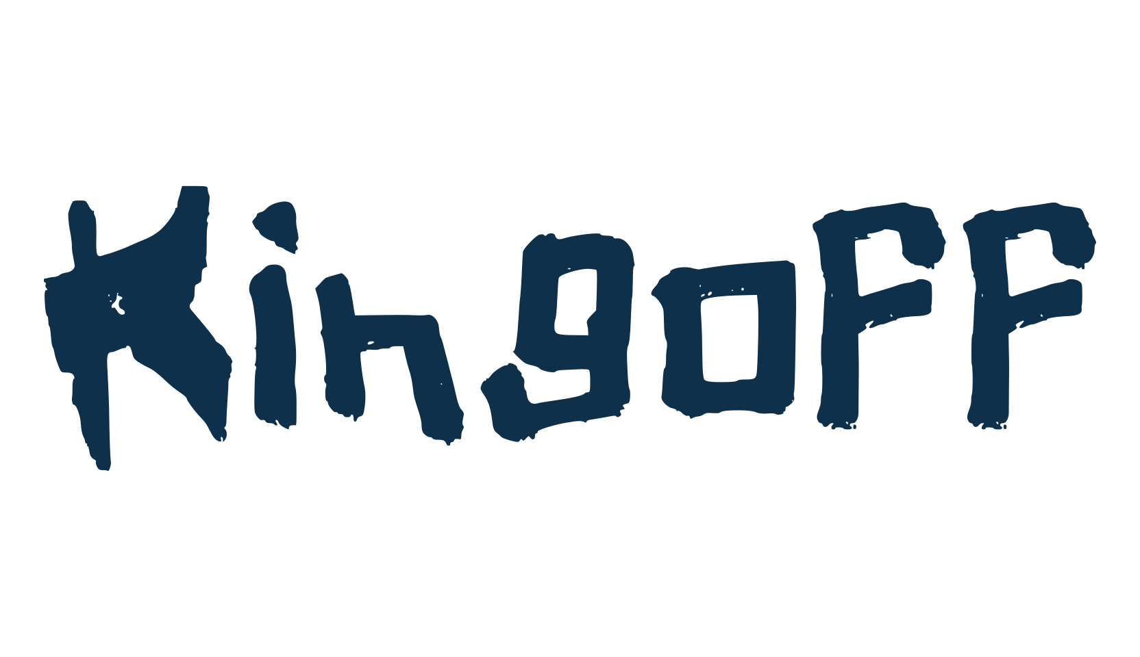 Kingoff, graffiti font preview
