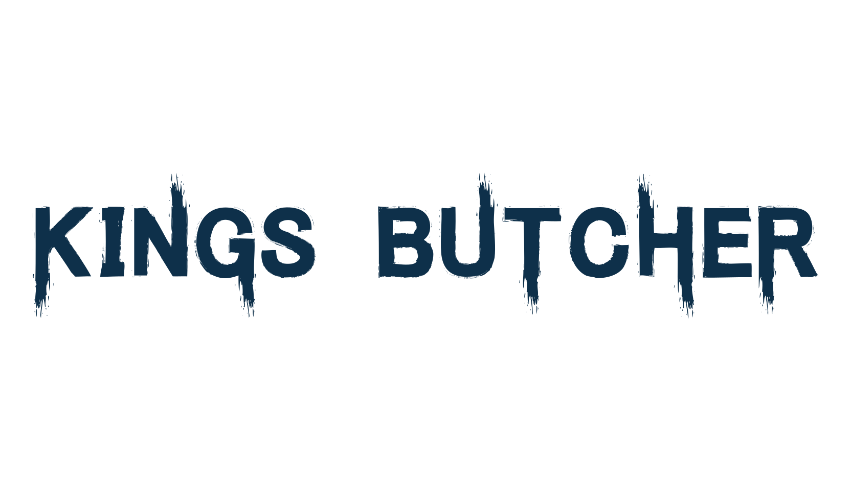 Kings Butcher, holiday halloween fancy decorative horror font preview