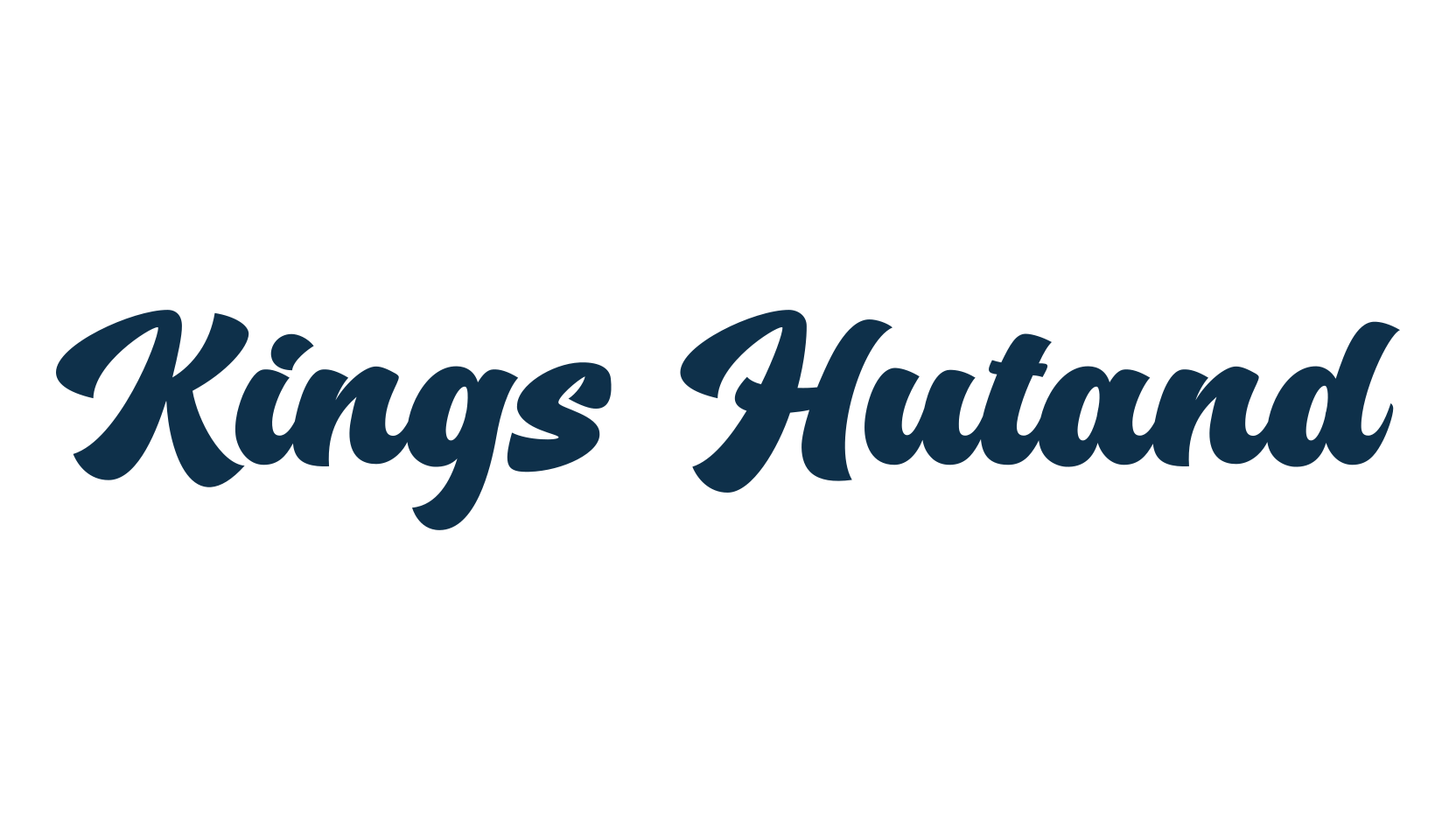 Kings Hutand, various font preview