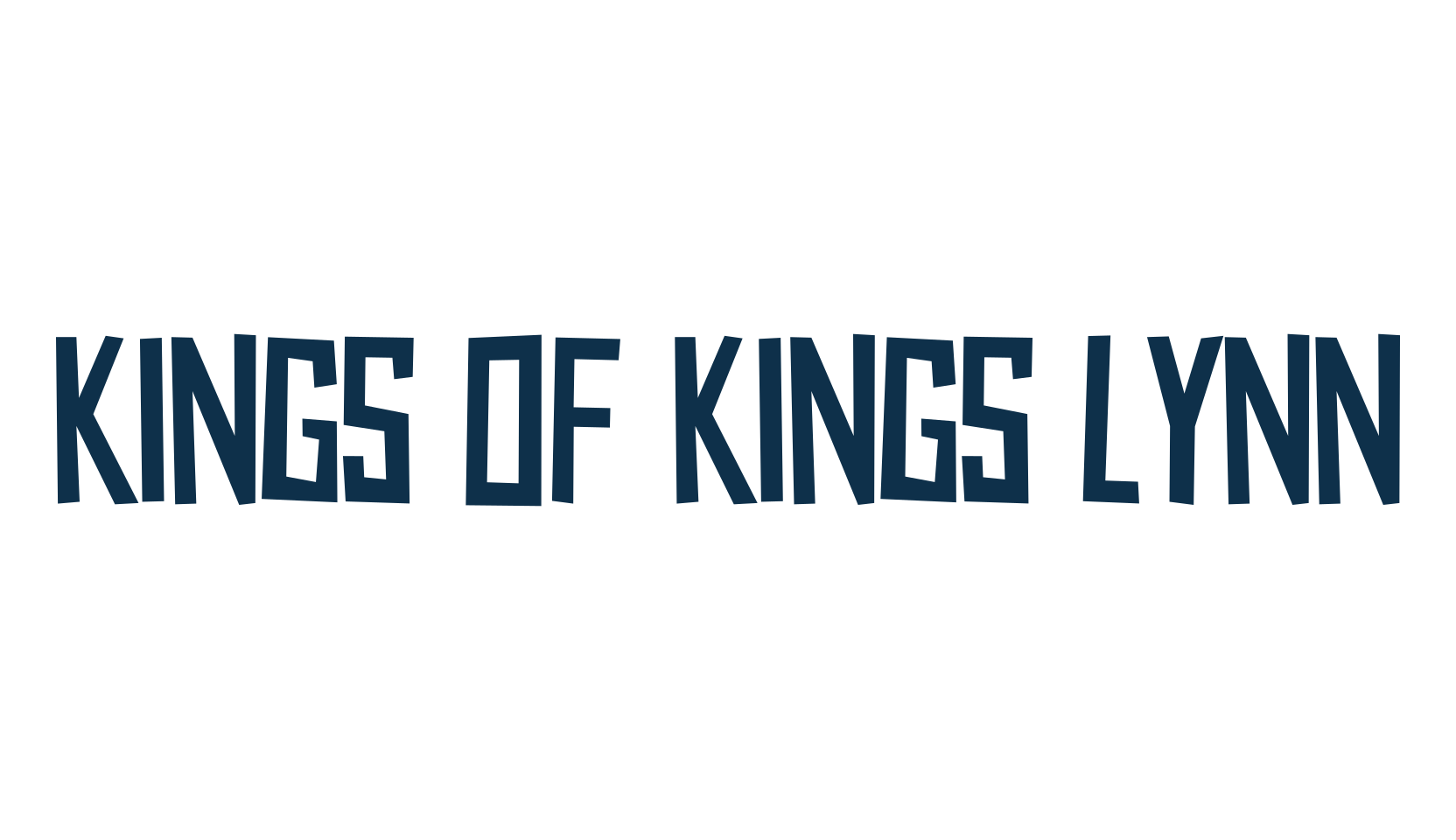 Kings of Kings Lynn, cartoon font preview