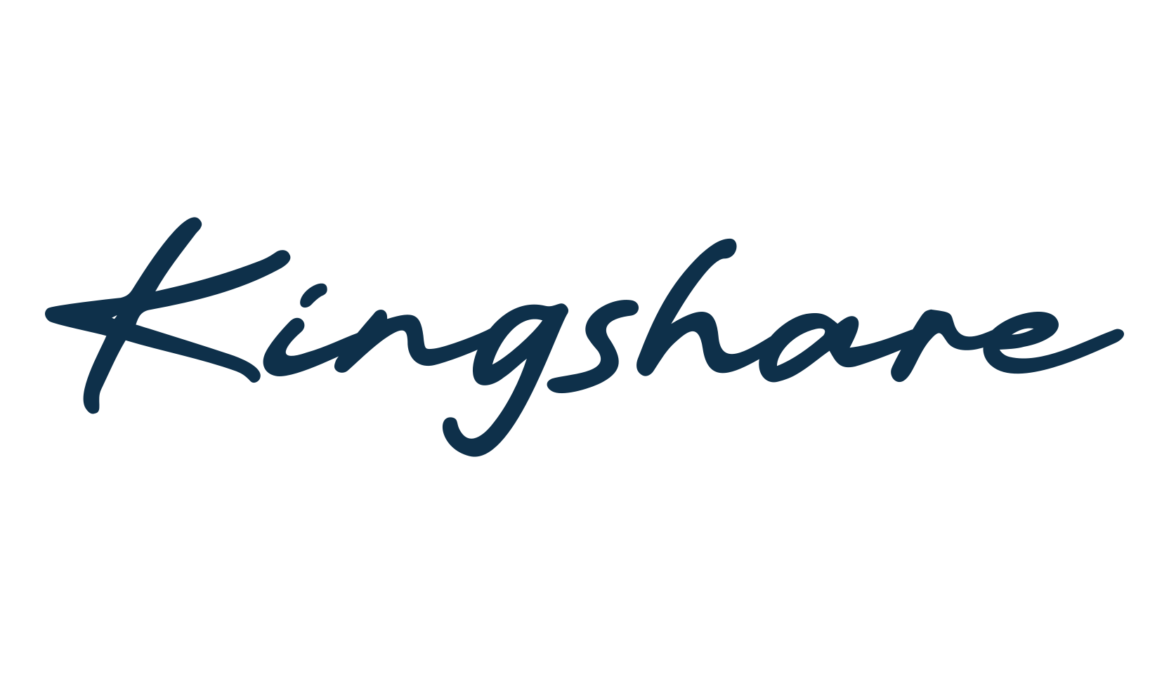 Kingshare, handwriting font preview