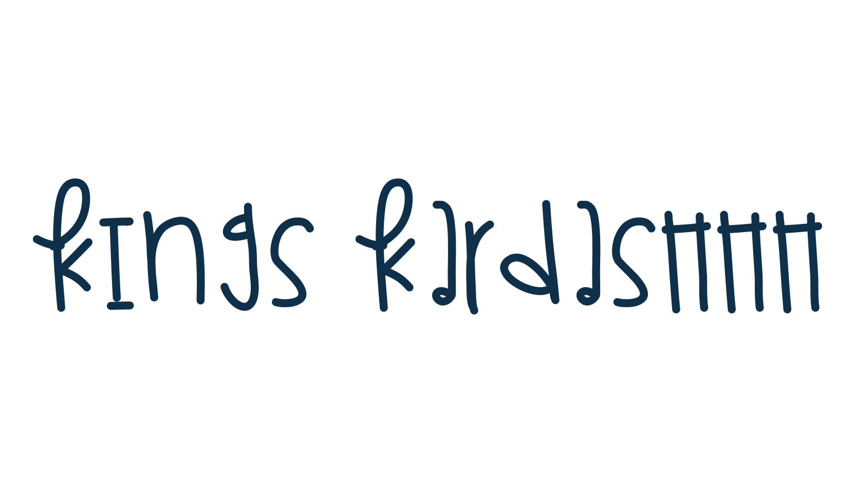 Kings Kardashhh, script handwritten fancy decorative calligraphy font preview