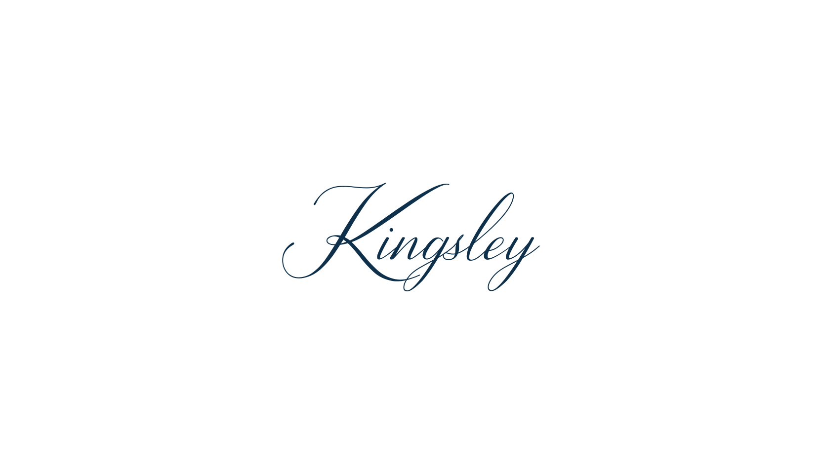Kingsley (kingsley-2), calligraphy font preview