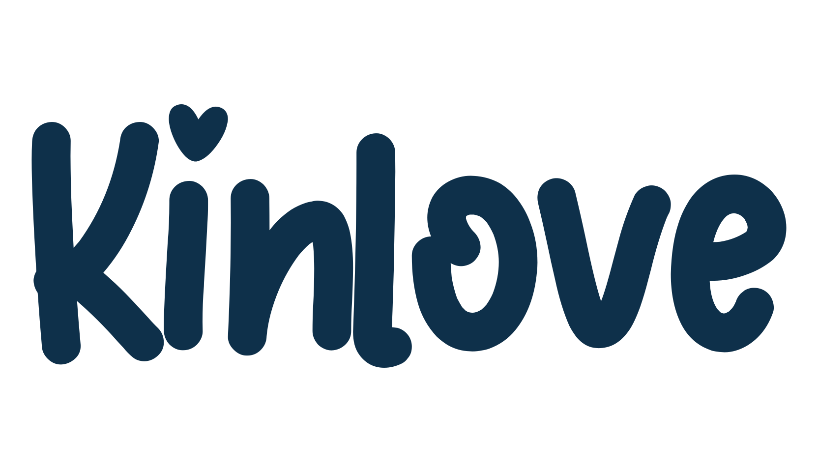 Kinlove, various font preview