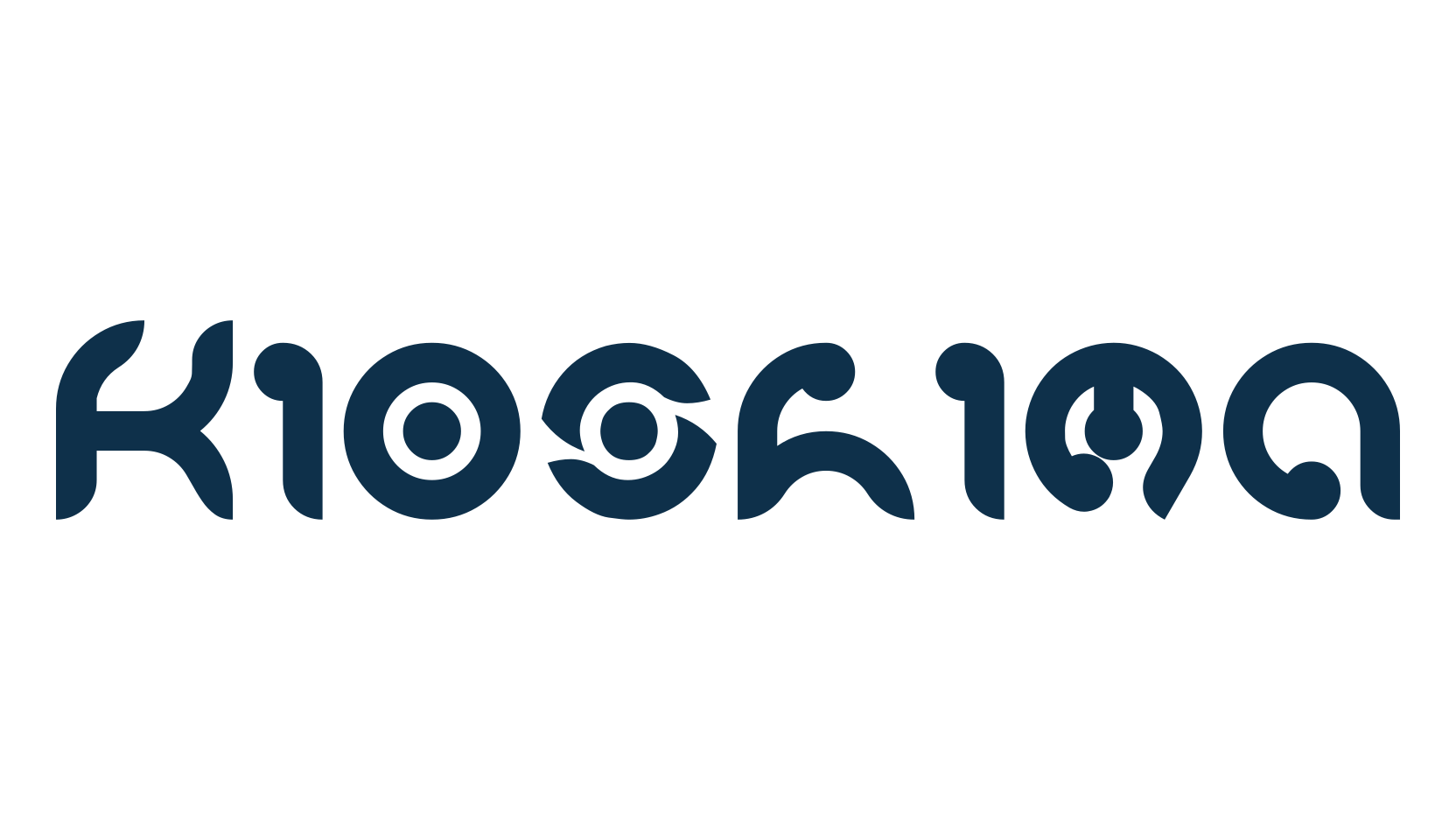 Kioshima, fancy groovy decorative font preview